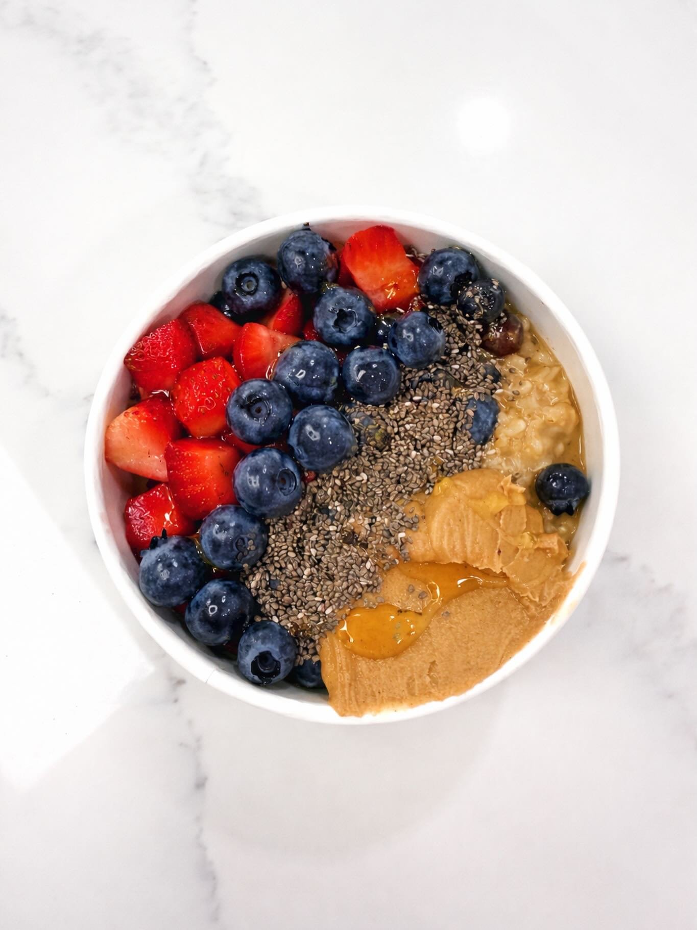 a little sunshine on a rainy day ☀️ 

Ft. Our honey berry oatmeal bowl 🍓🫐