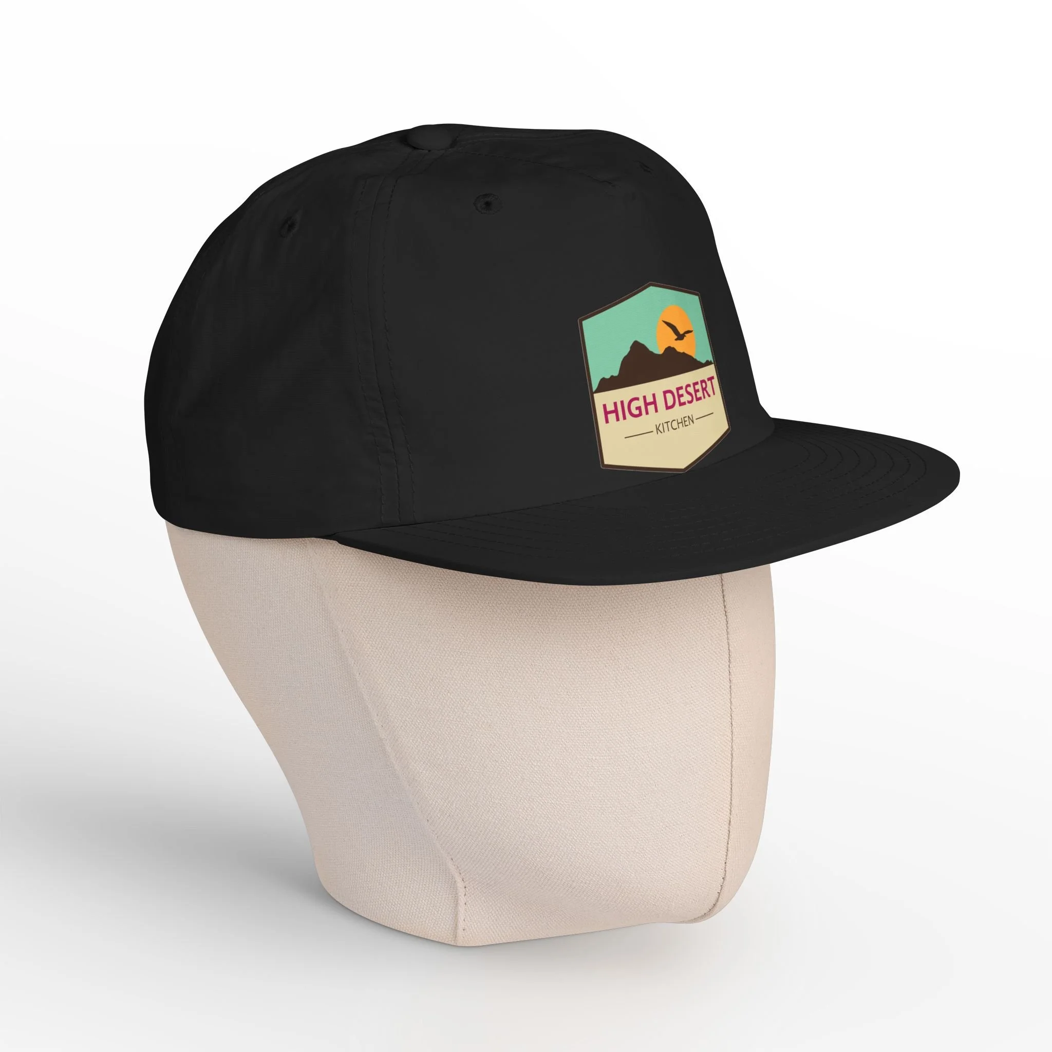 High Desert Kitchen Surf Cap — Logo Baseball Hat for Foodies & Outdoor Adventures