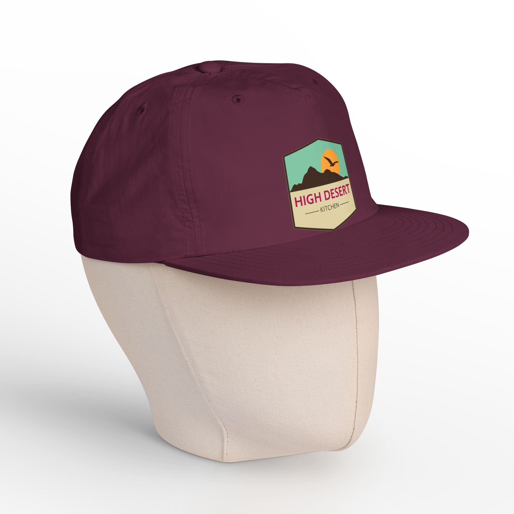 High Desert Kitchen Surf Cap — Logo Baseball Hat for Foodies & Outdoor Adventures