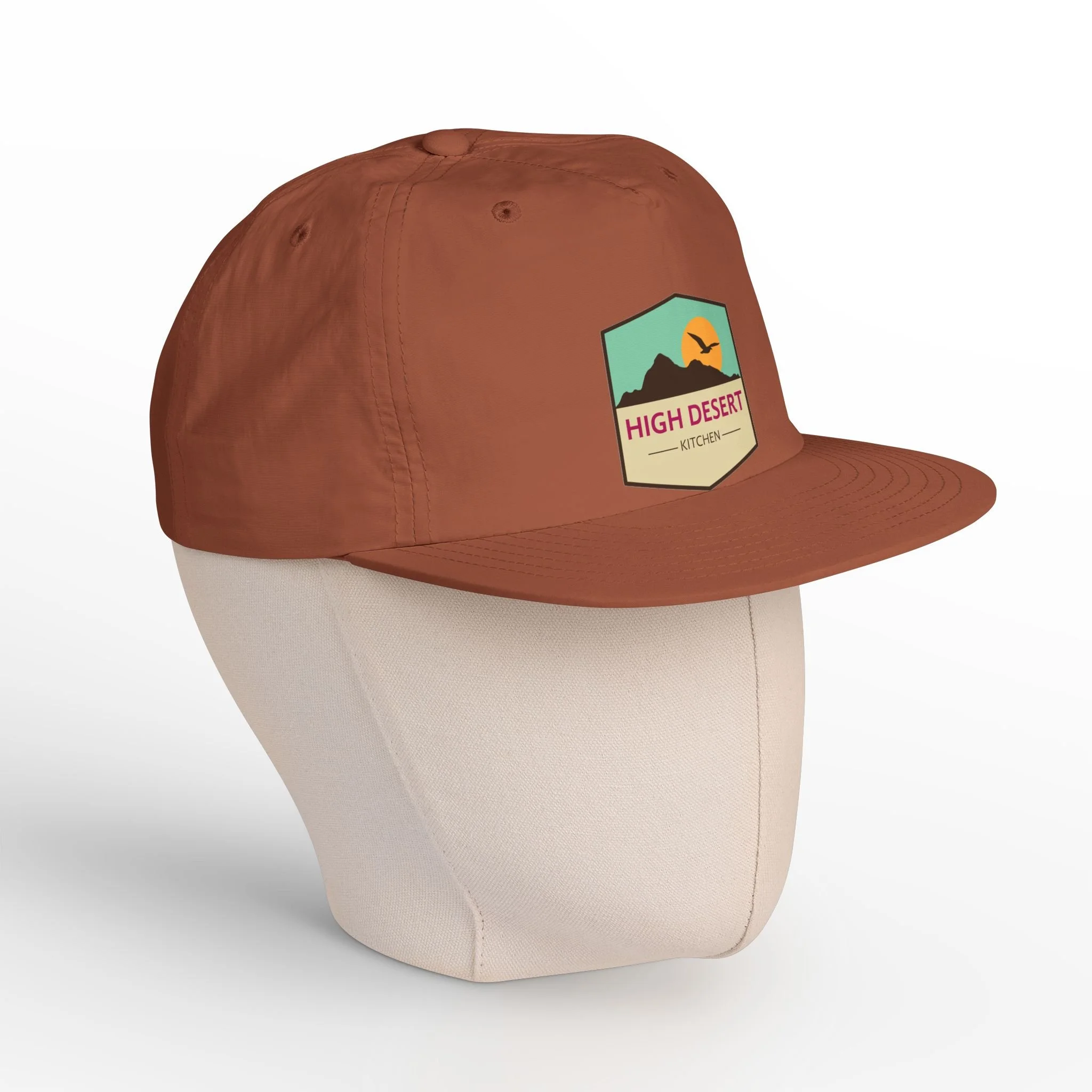 High Desert Kitchen Surf Cap — Logo Baseball Hat for Foodies & Outdoor Adventures