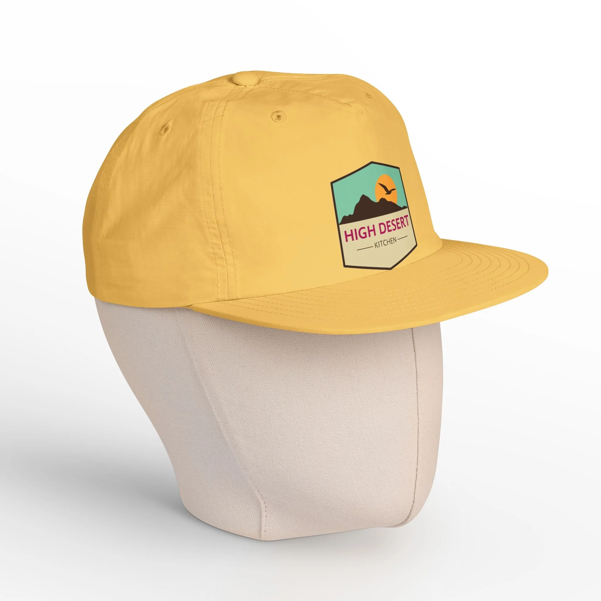 High Desert Kitchen Surf Cap — Logo Baseball Hat for Foodies & Outdoor Adventures