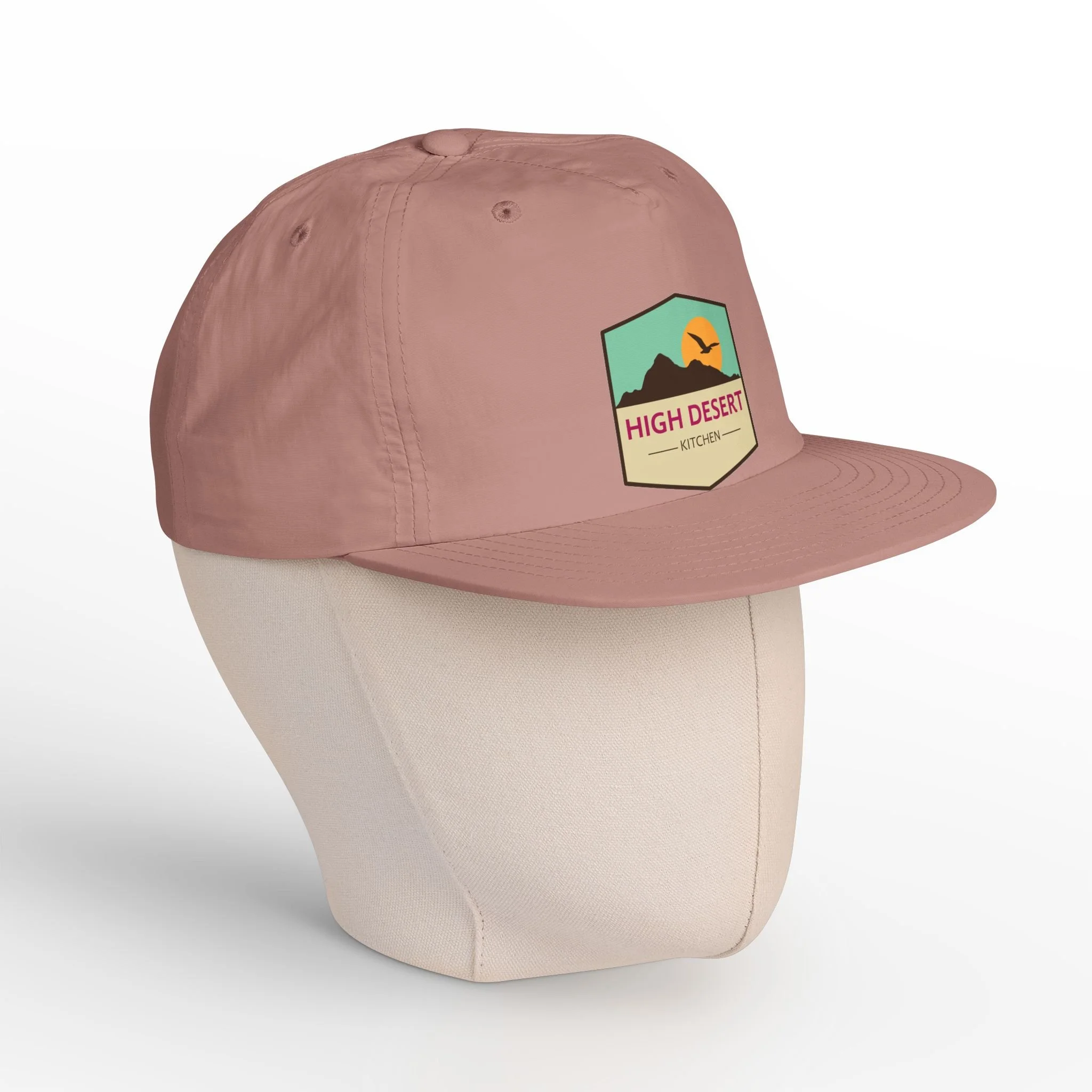 High Desert Kitchen Surf Cap — Logo Baseball Hat for Foodies & Outdoor Adventures