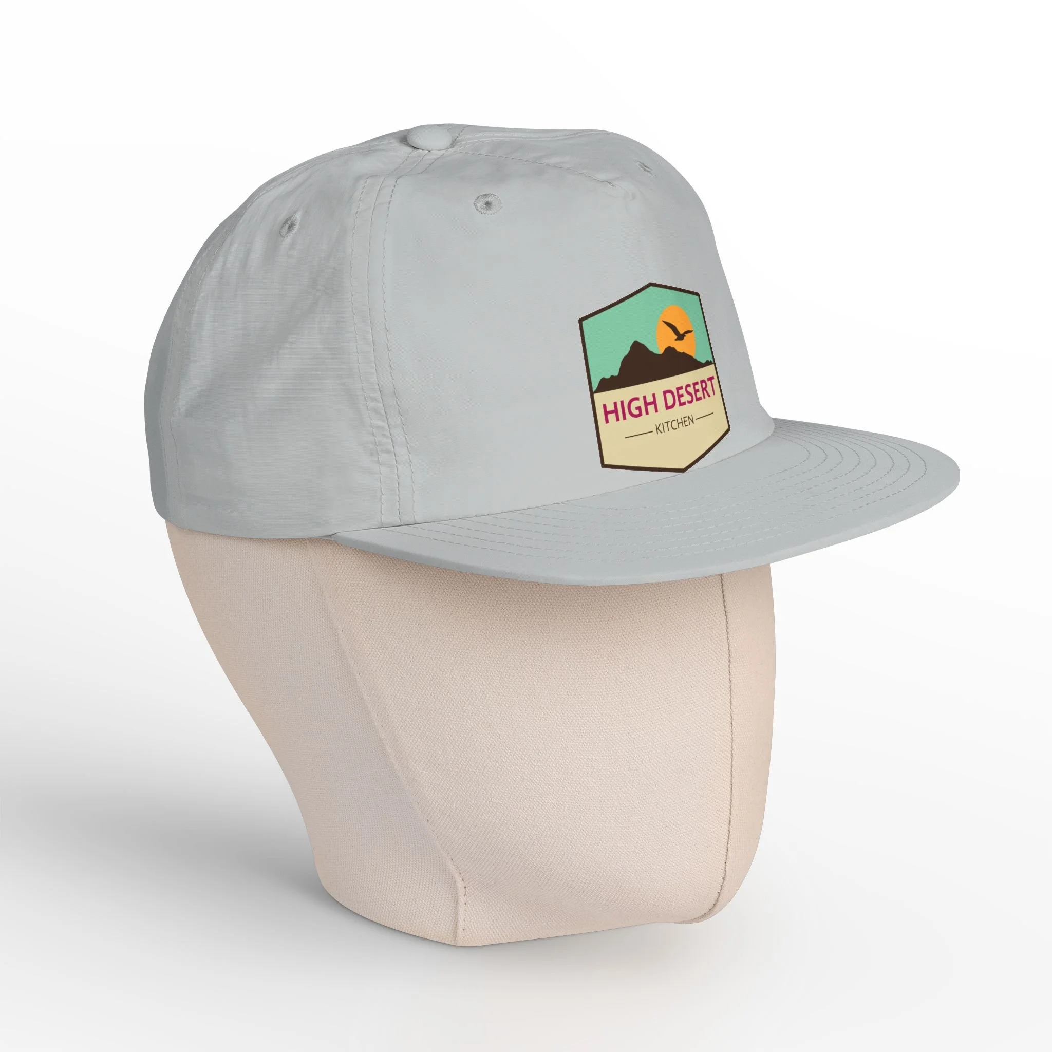 High Desert Kitchen Surf Cap — Logo Baseball Hat for Foodies & Outdoor Adventures
