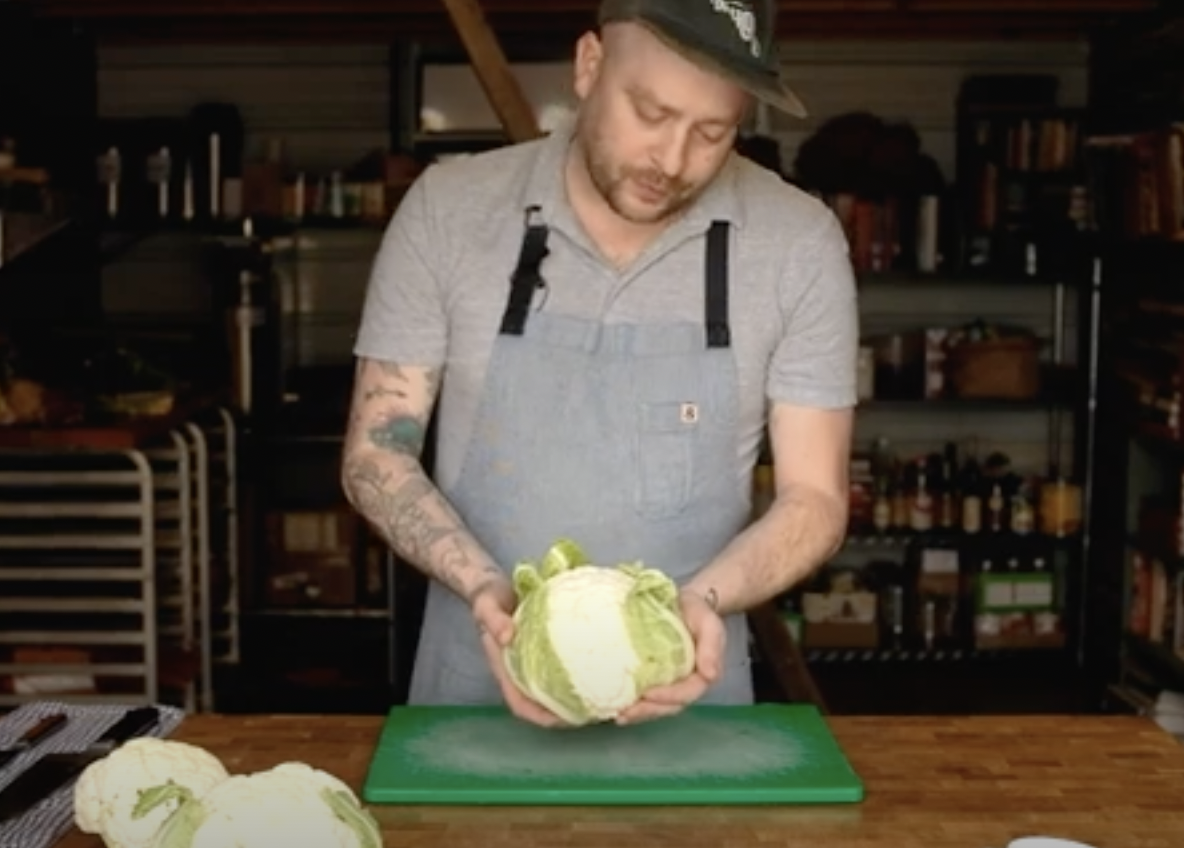 Roasted Cauliflower Recipe with Timothy Wastell