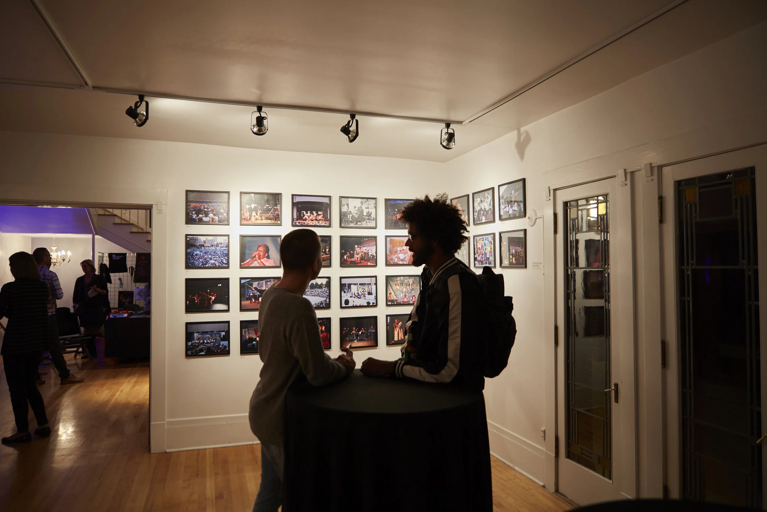 drawing room as gallery