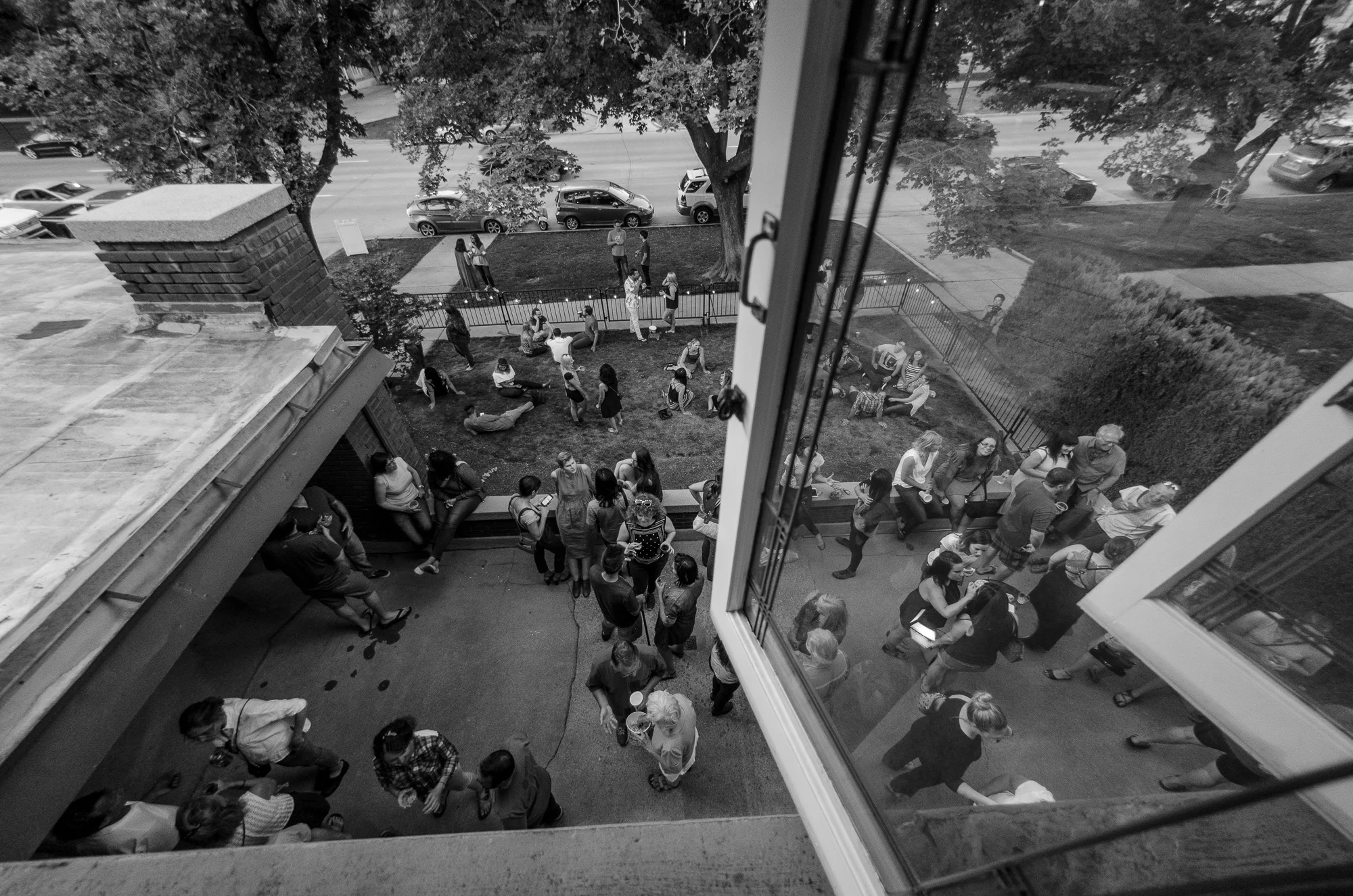 front patio and lawn