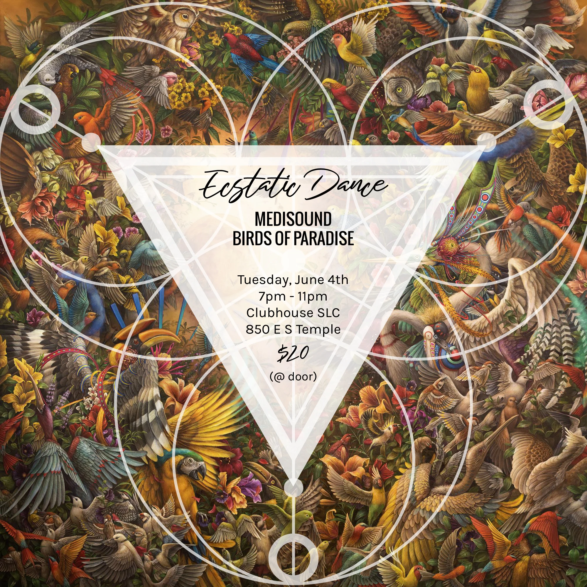 Estatic Dance with MediSound + Birds of Paradise