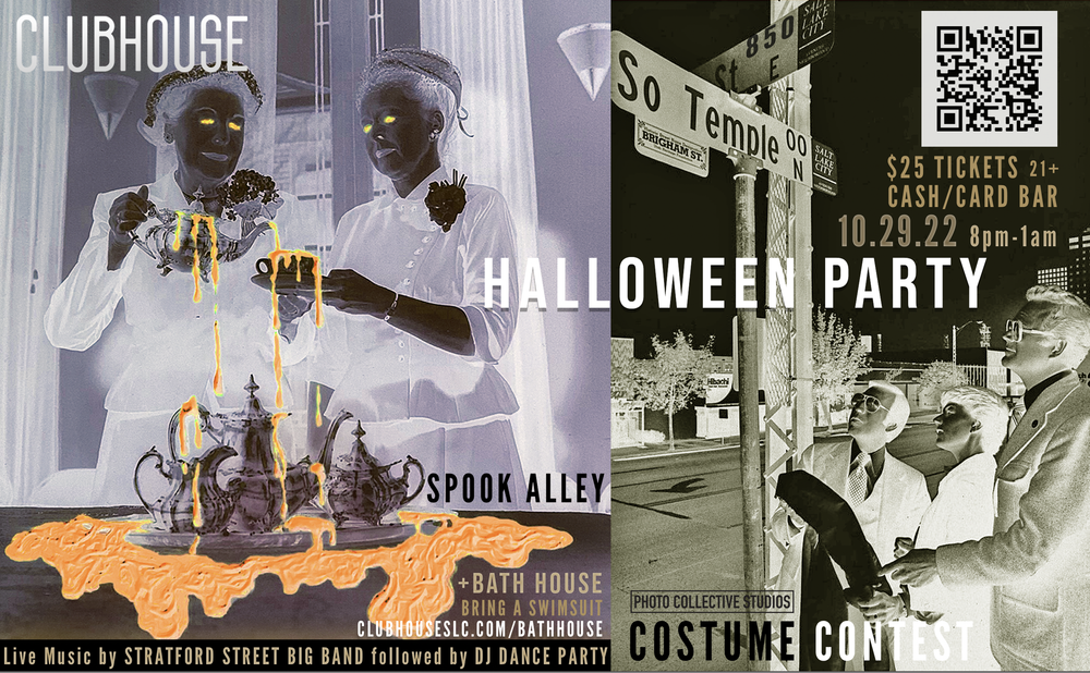 Haunted Bathhouse -- Clubhouse Halloween Party