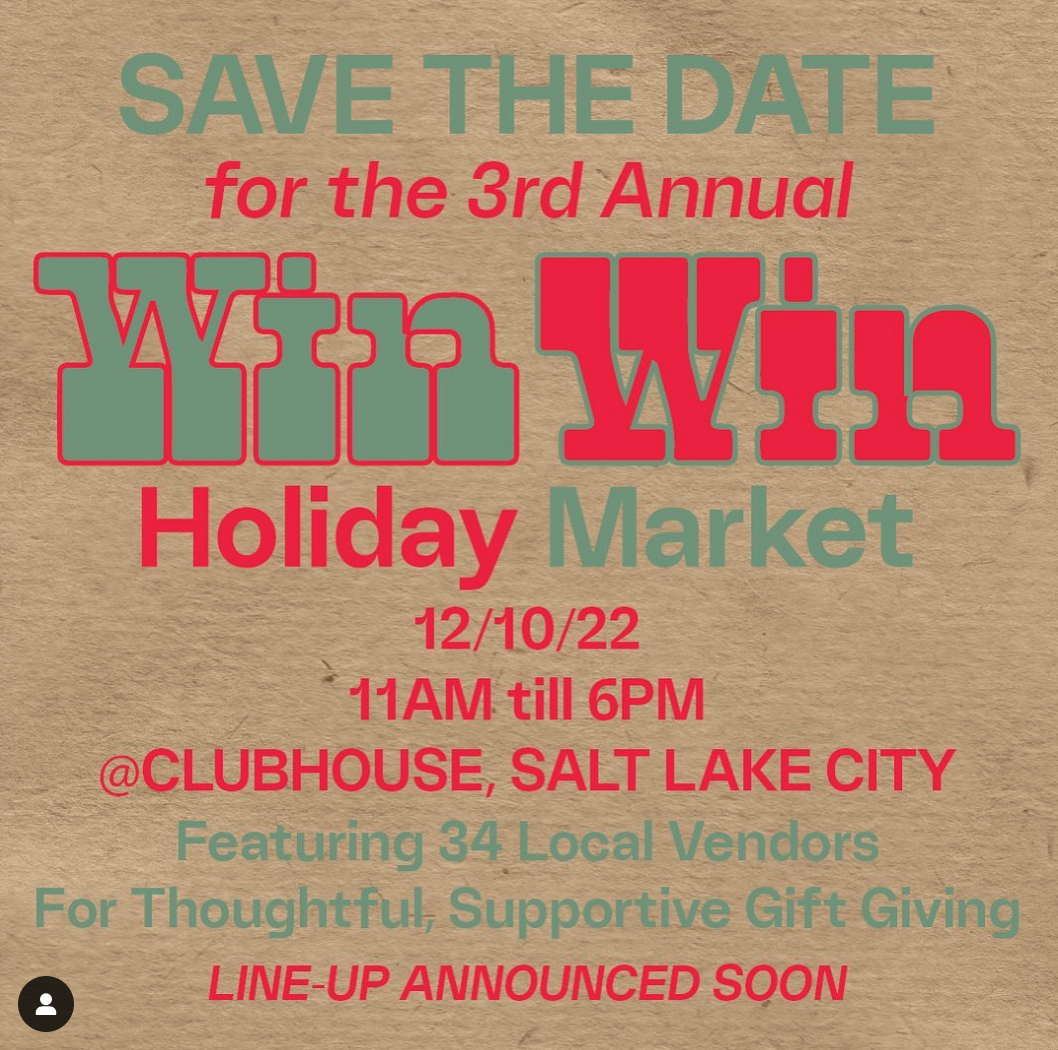Win-Win Pop Up Market