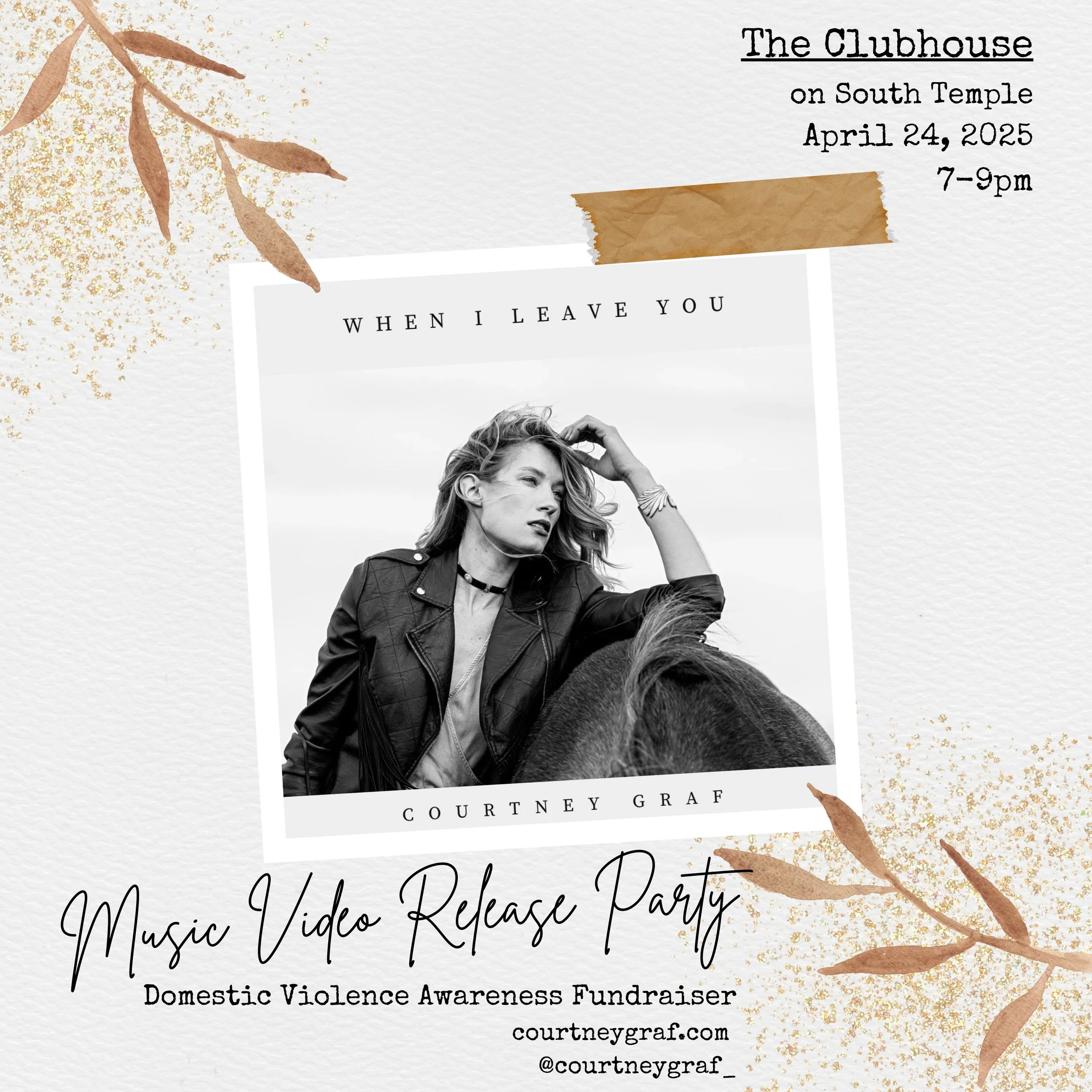 Music Video Release Party / Domestic Violence Awareness Fundraiser