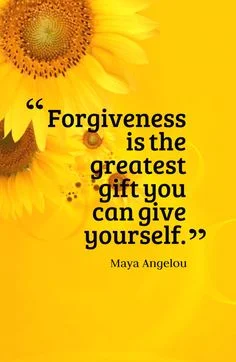 I Forgot to Forgive Myself