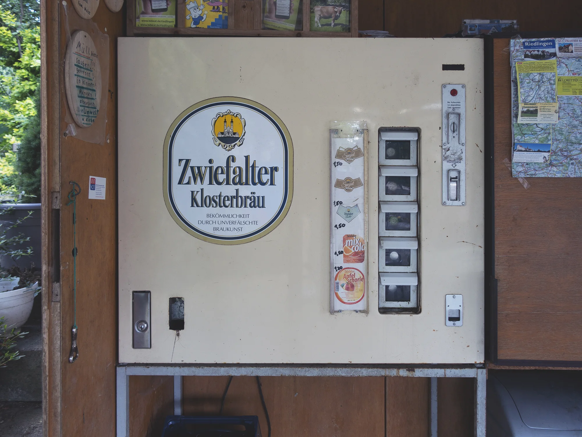 A beer vending machine!