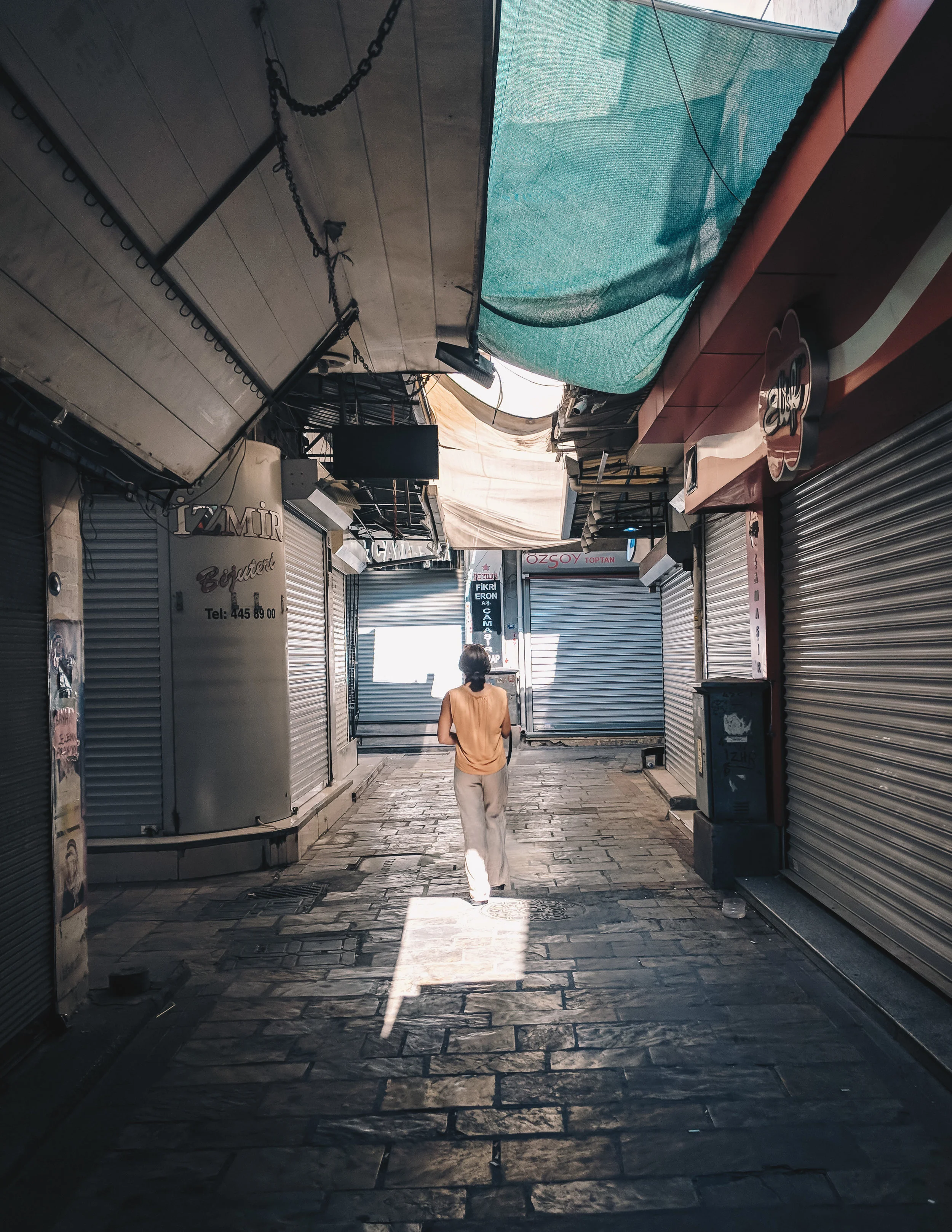 The closed bazaar!
