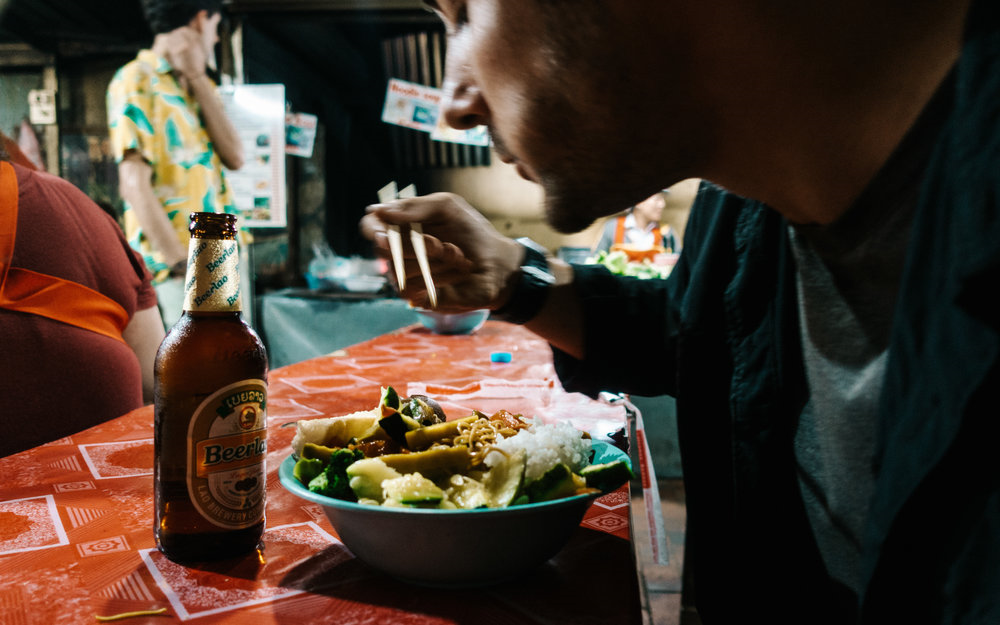 Veggie all-you-can-eat buffet