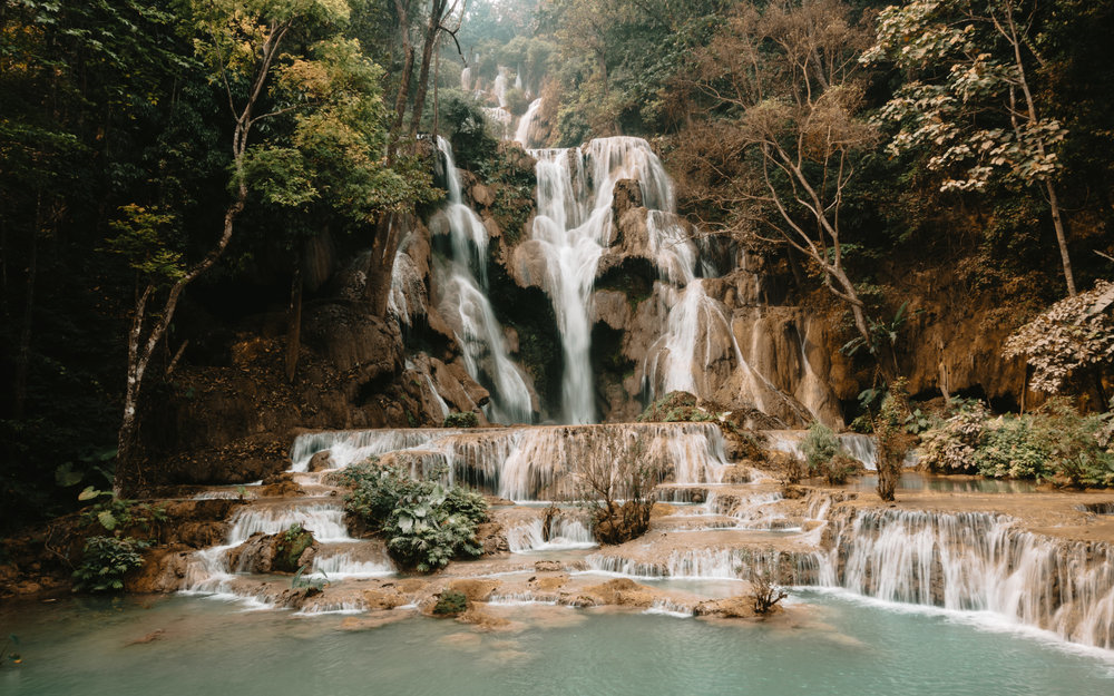 Kuang Si waterfalls