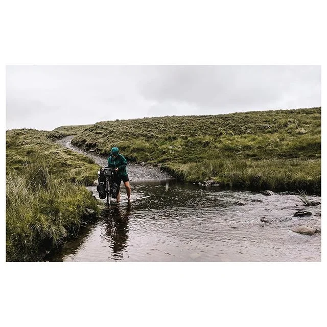 Not quite brave enough to ride the river. Desert of Wales, inspired by @panniercc | 25.06
.
.
.
.
#twobiketo #desertofwales #ridewales #bikewander #wetfeet #worldbybike #optoutside #rentalmag #thehappynow #verybusymag #capturequiet #outsideisfree #cy