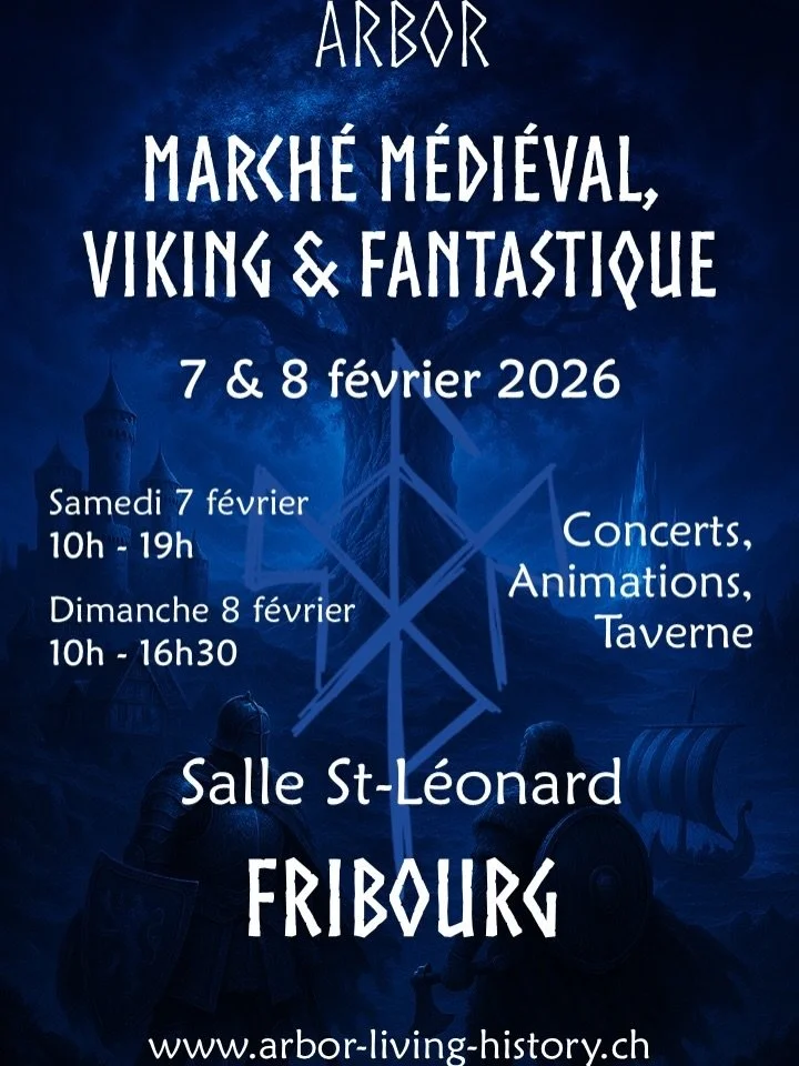 ✨ Mad Skulls en terre fantastique ✨

Les 7 &amp; 8 f&eacute;vrier,
tu pourras me retrouver au March&eacute; m&eacute;di&eacute;val, viking &amp; fantastique, indoor, dans le Quartier Fantastique 🧚&zwj;♀️

📍 Salle St-L&eacute;onard &ndash; Fribourg

