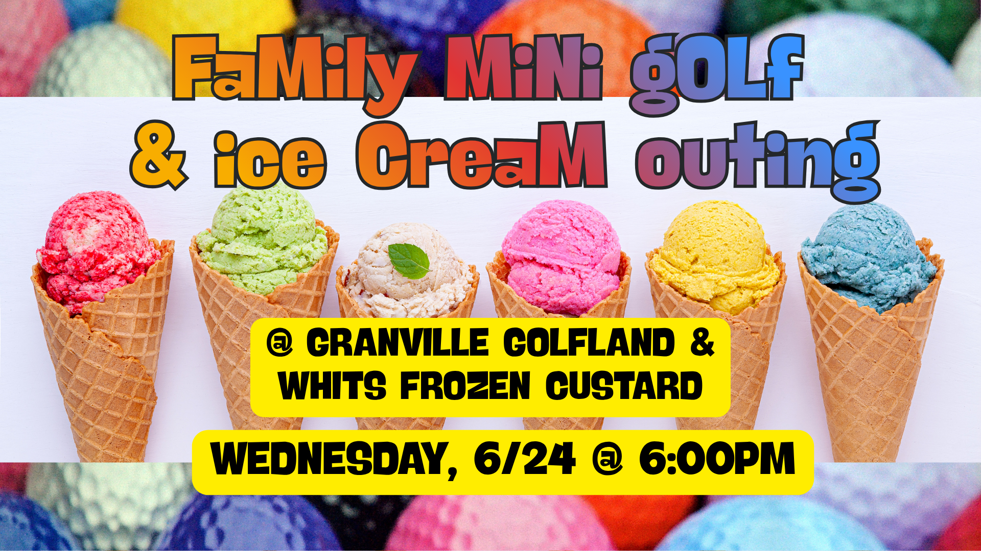 Eastpointe Family &amp; Student Mini Golf Night! 