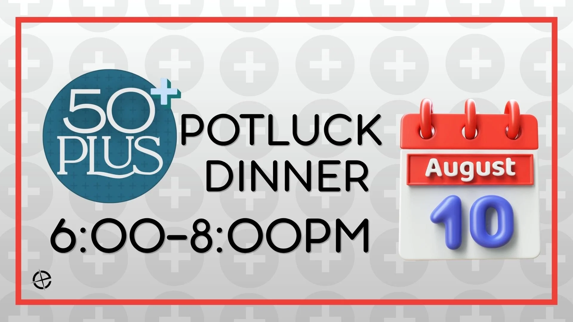 50+ Potluck  