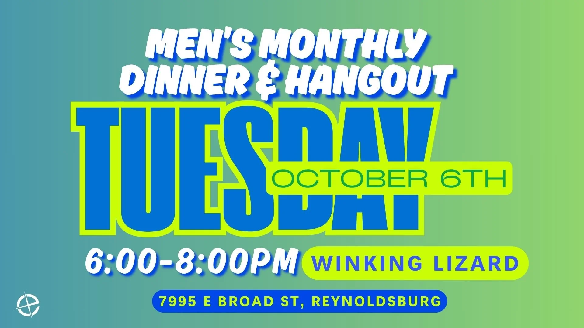 Men’s First Tuesday Dinner