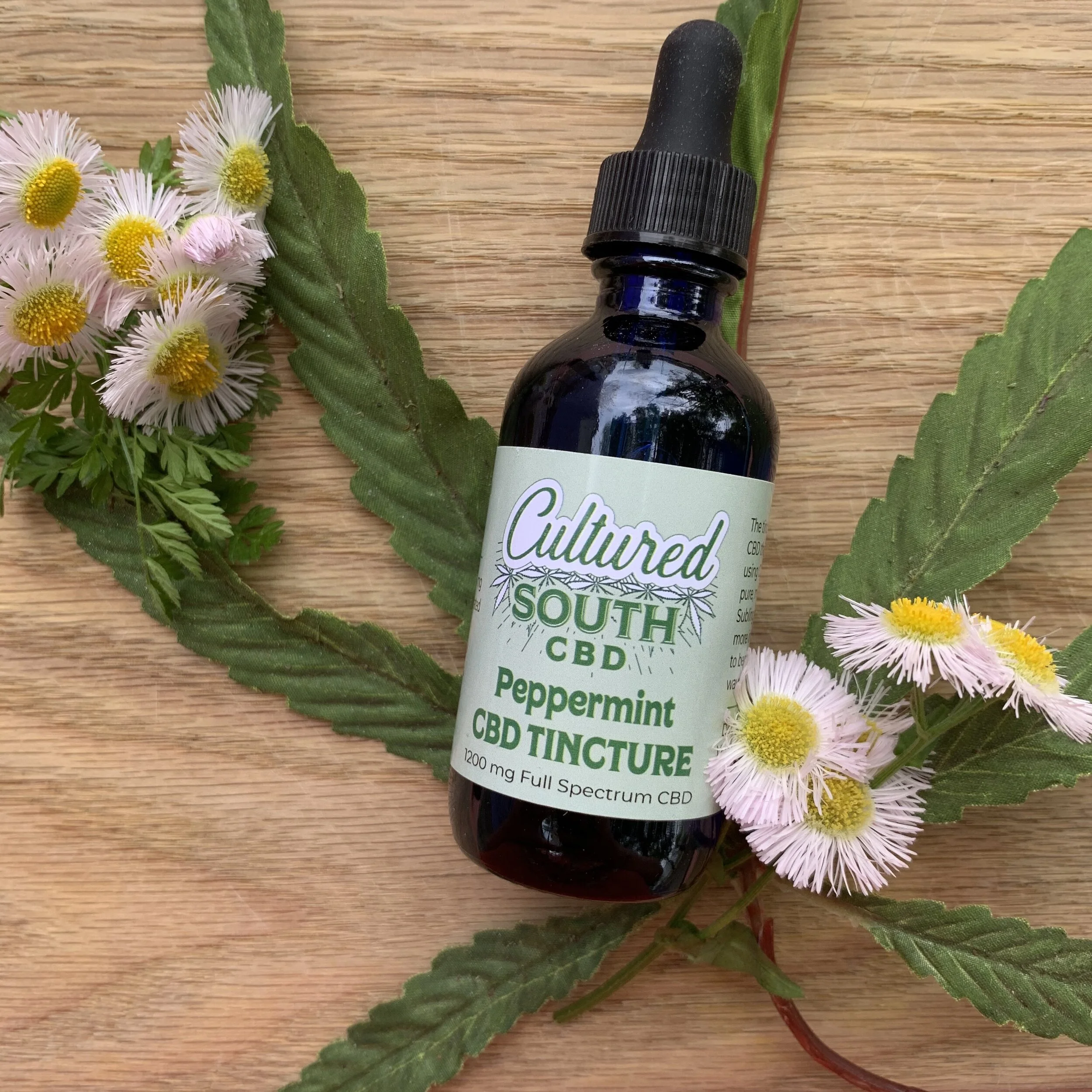CBD Peppermint Tincture 1200 mg - 2 oz
