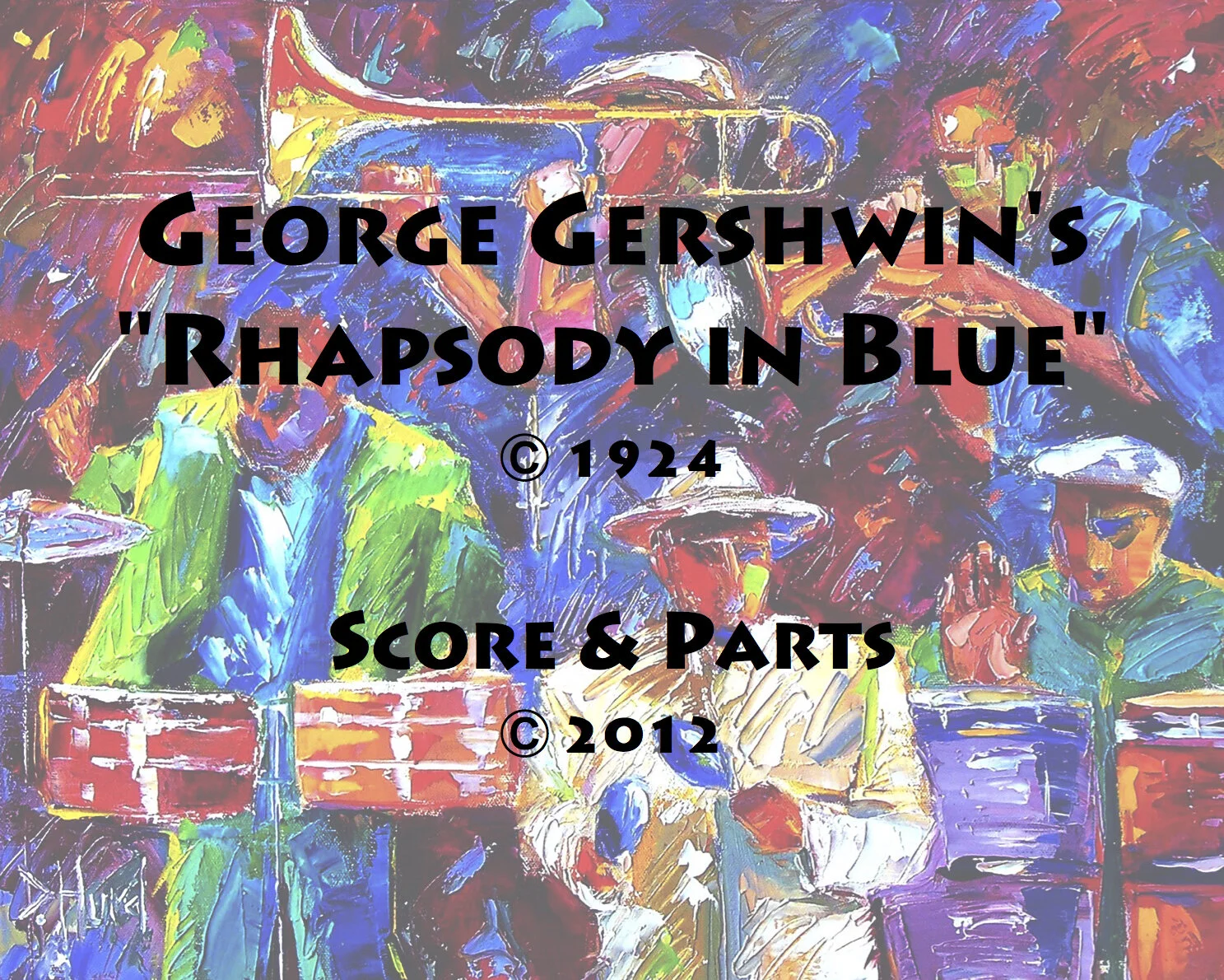 George Gershwin’s “Rhapsody in Blue” Score &amp; Parts