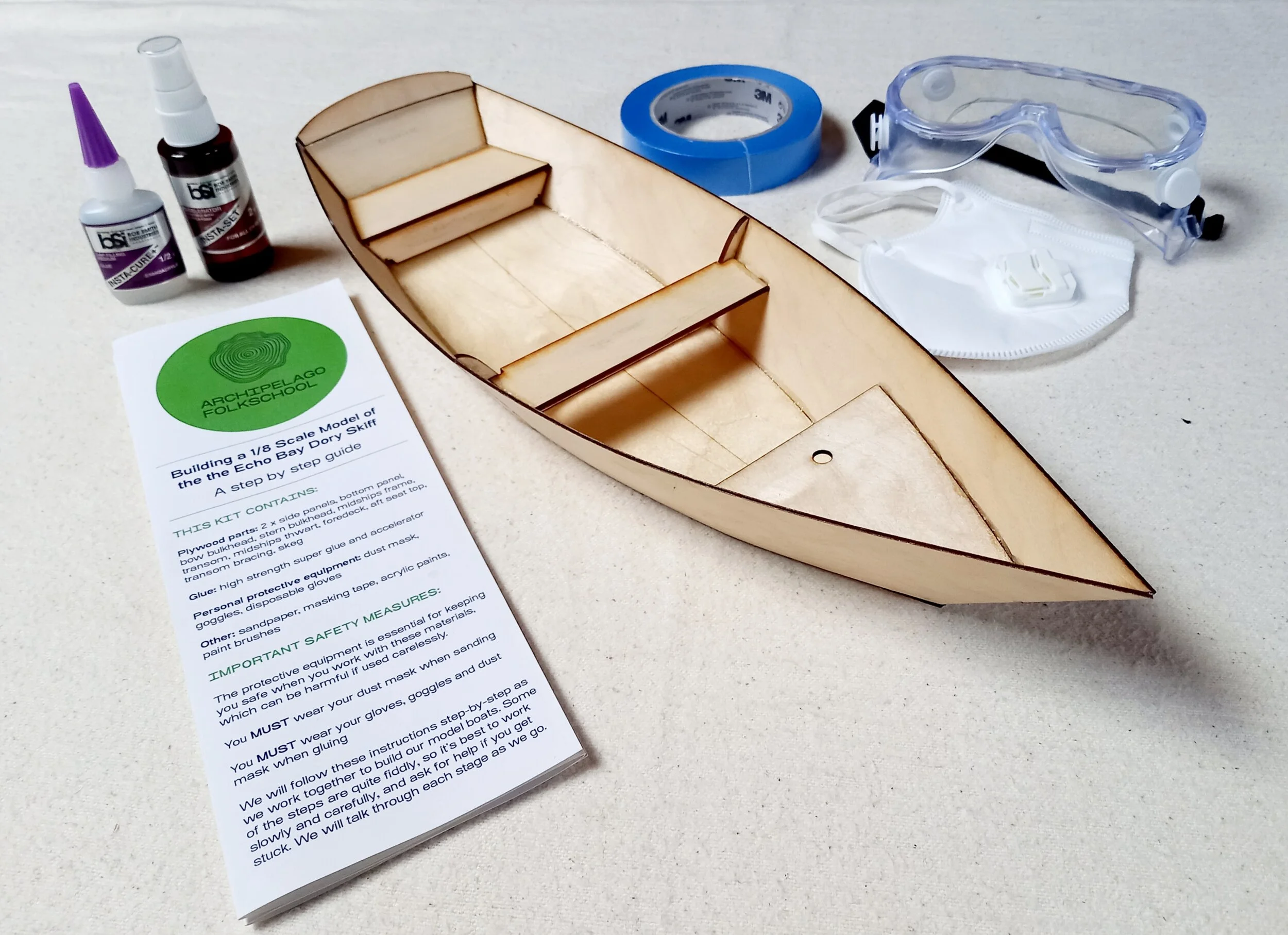 Echo Bay Model Boat Kit — Archipelago 