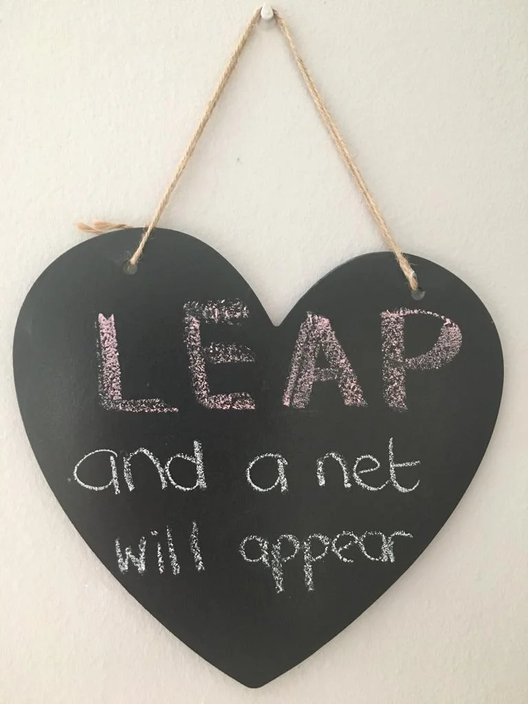Leap… and a net will appear