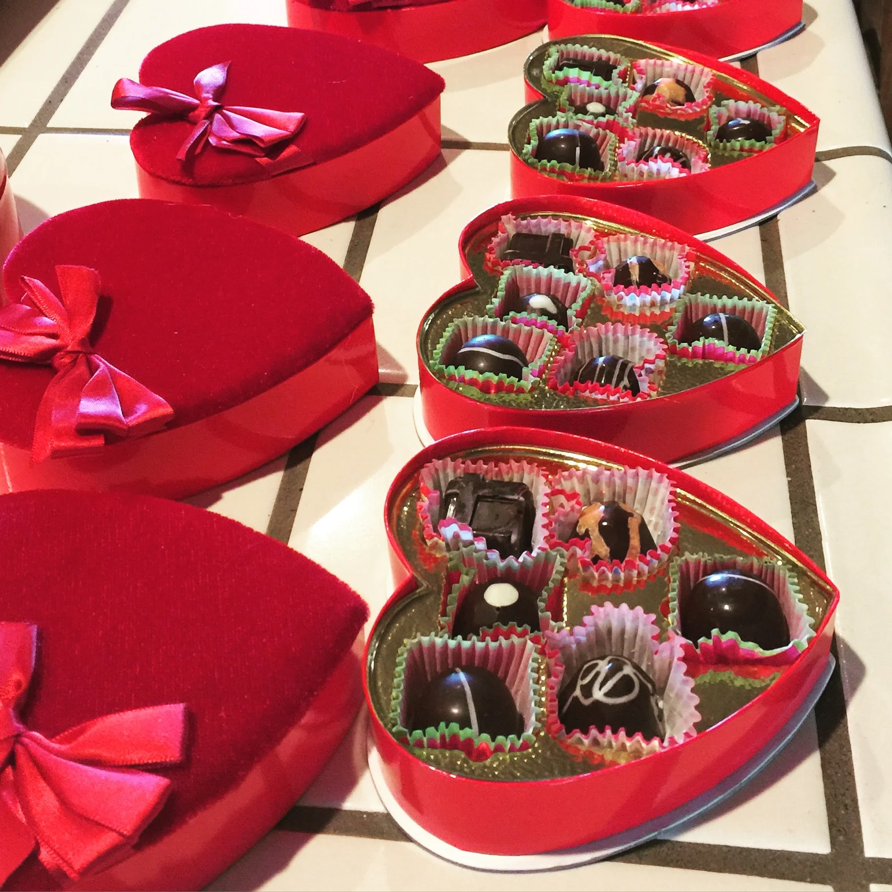 Just a few Chocolates going out to family and Friends.