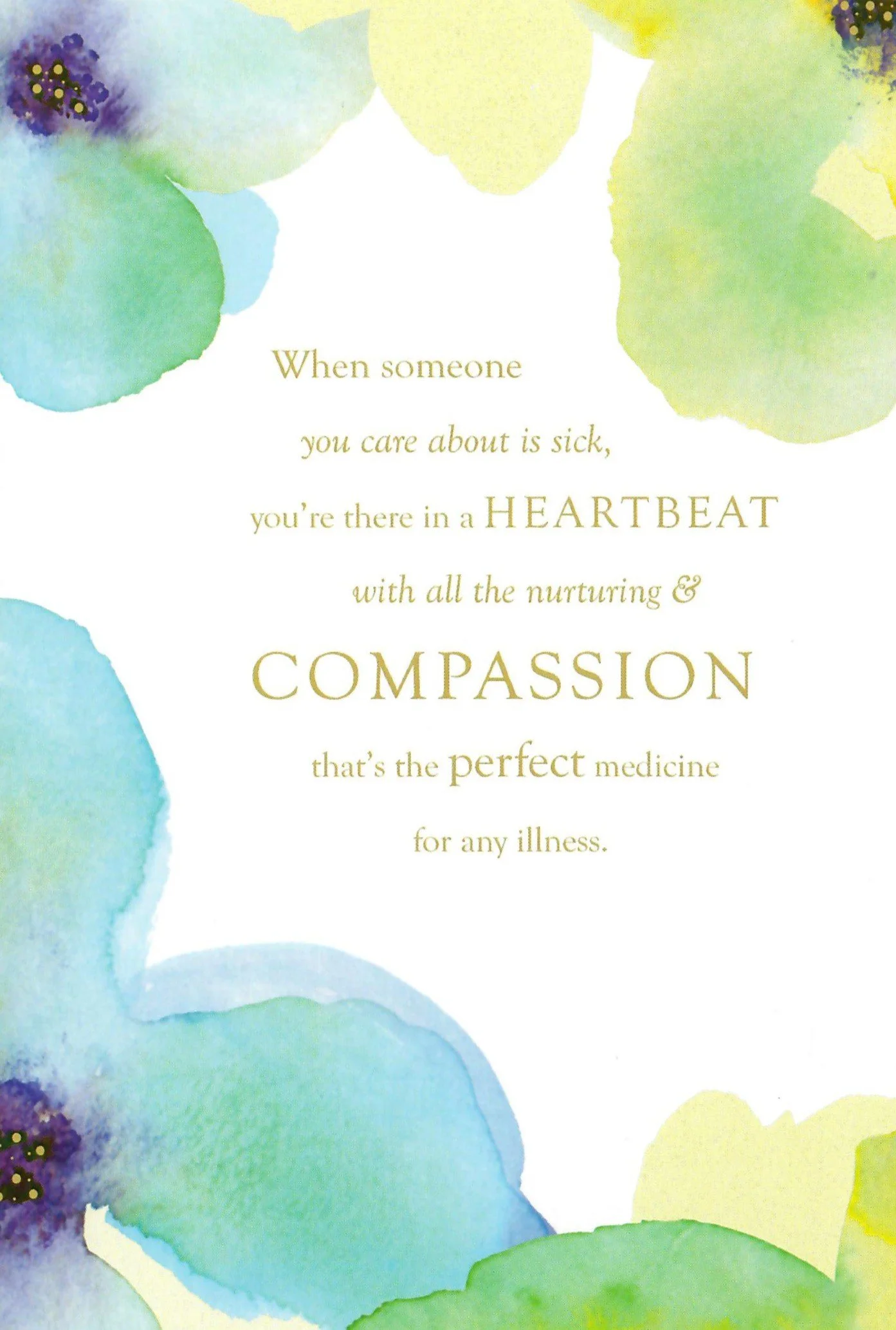 greeting card Compassion is good medicine.jpg