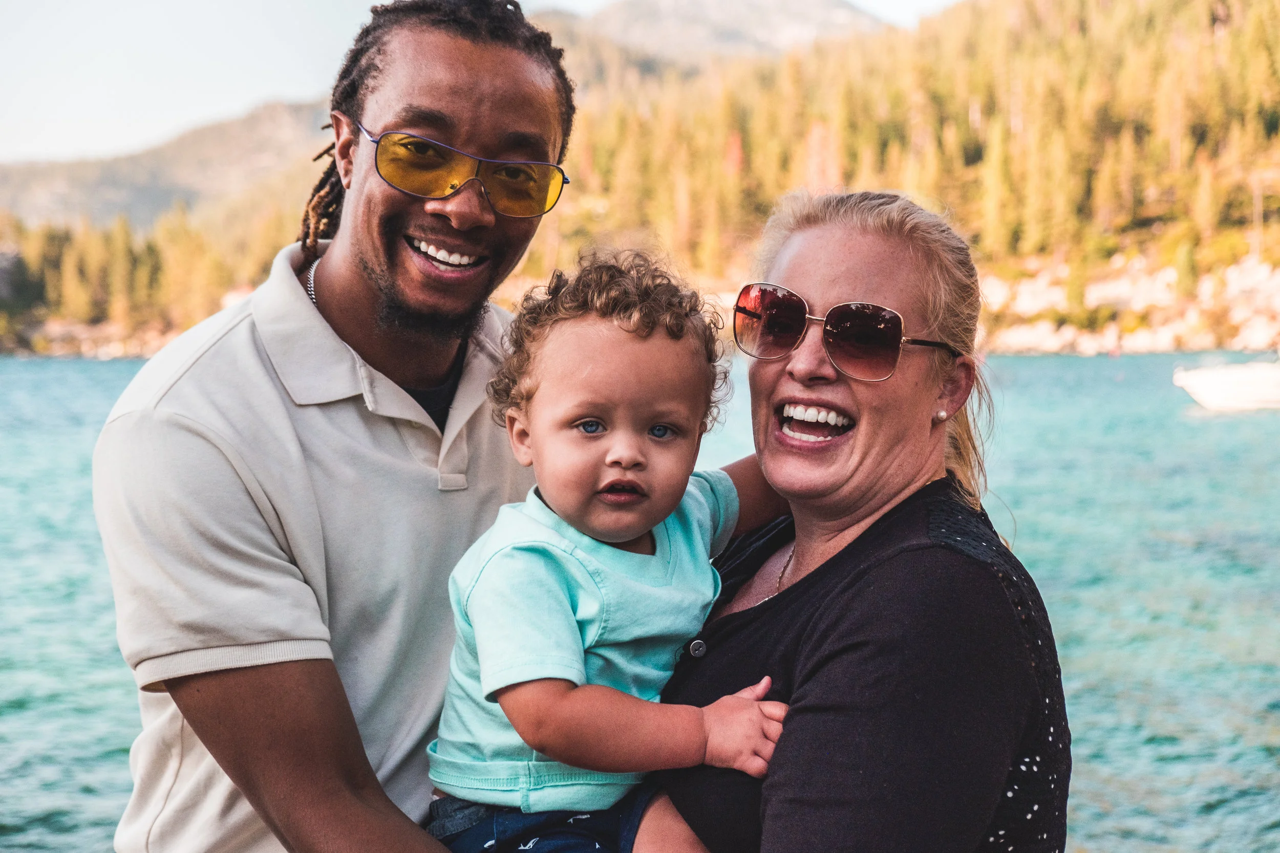 Family Portrait At Sand Harbor