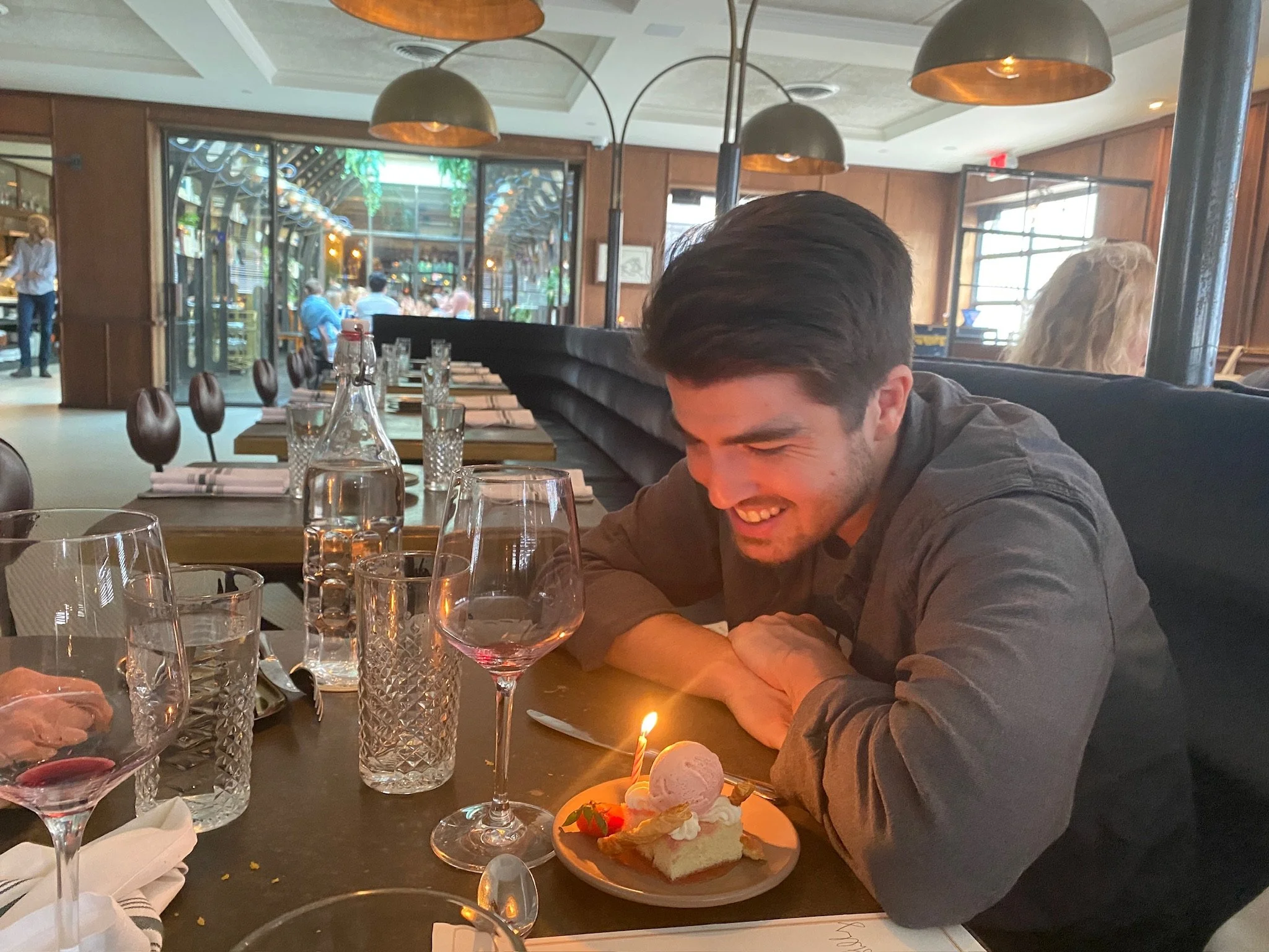 Matthew's Birthday, in Austin, and Mother's Day