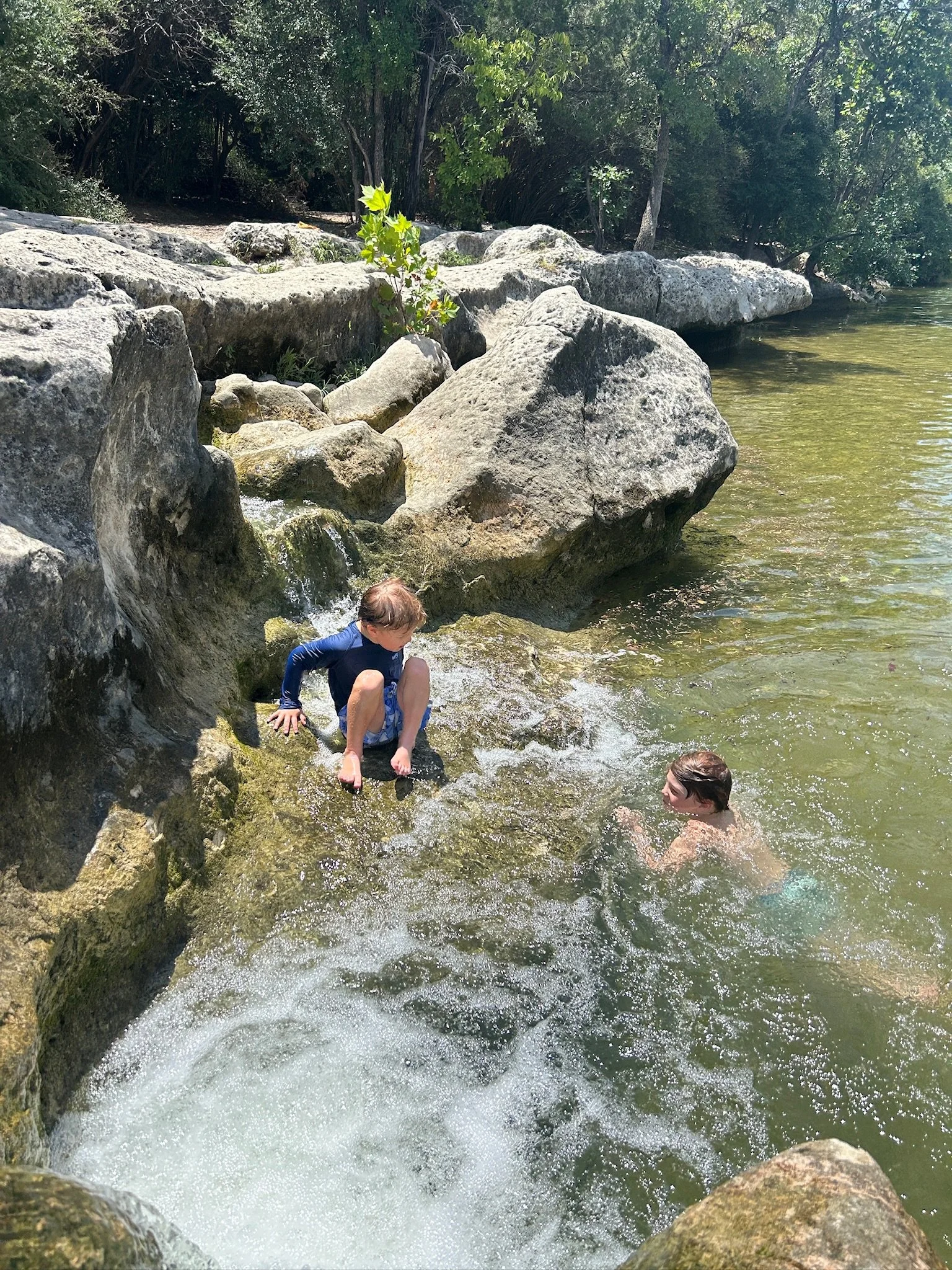 On the Greenbelt in Austin