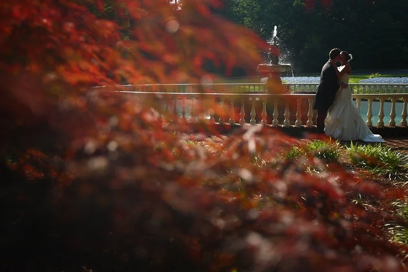 Fountain Couple | Photo provided by Blue Bend Photography