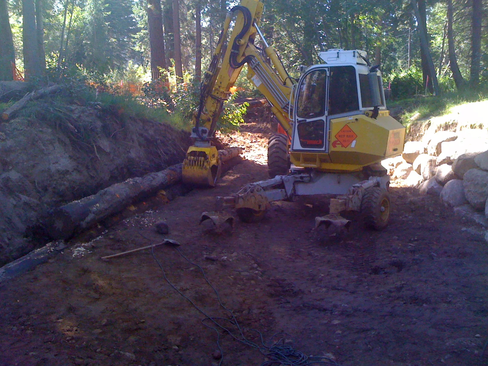2010 Incline Village Stream Restoration Lake Tahoe.