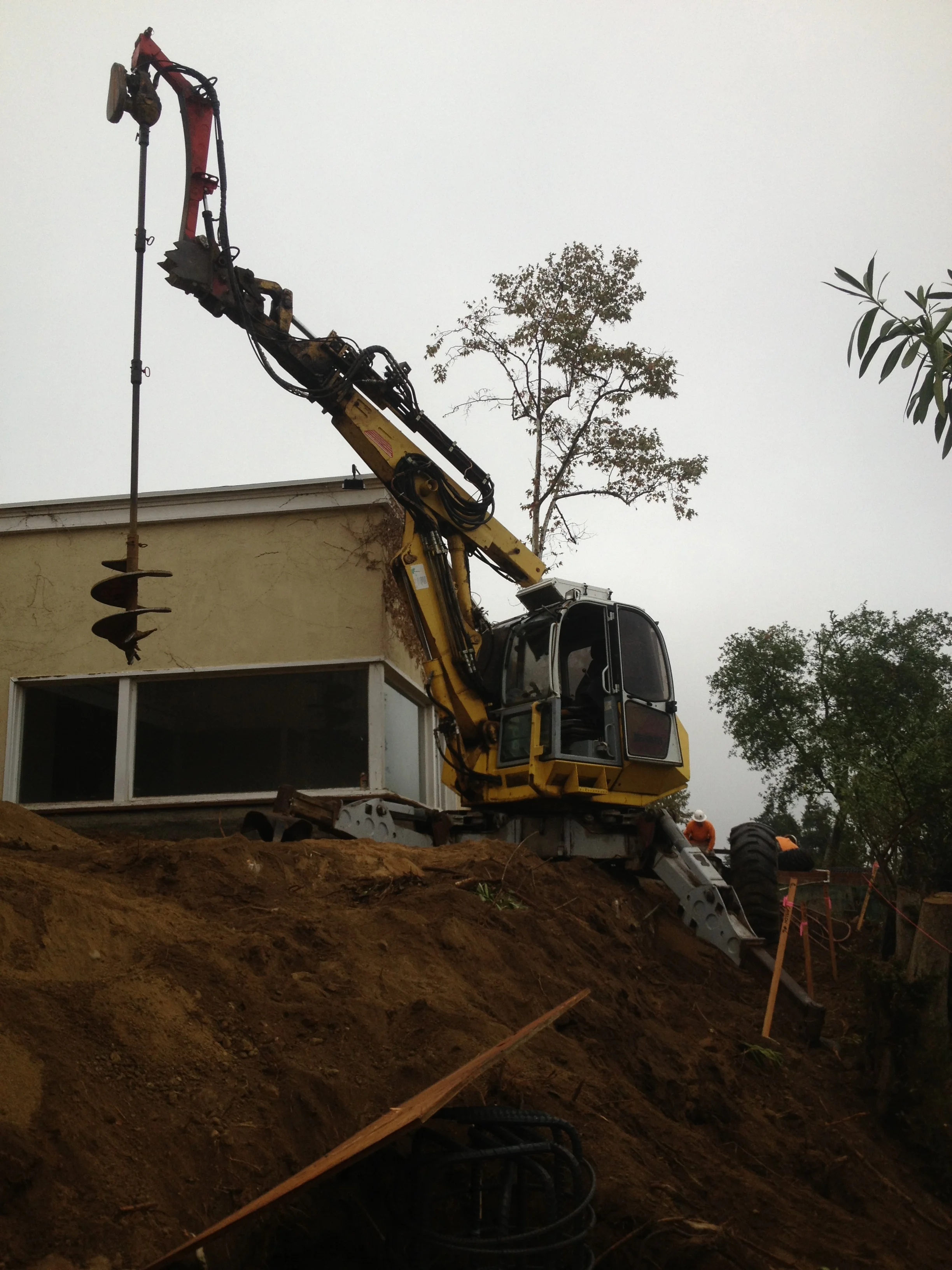 2012 Room Addition Caisson Drilling