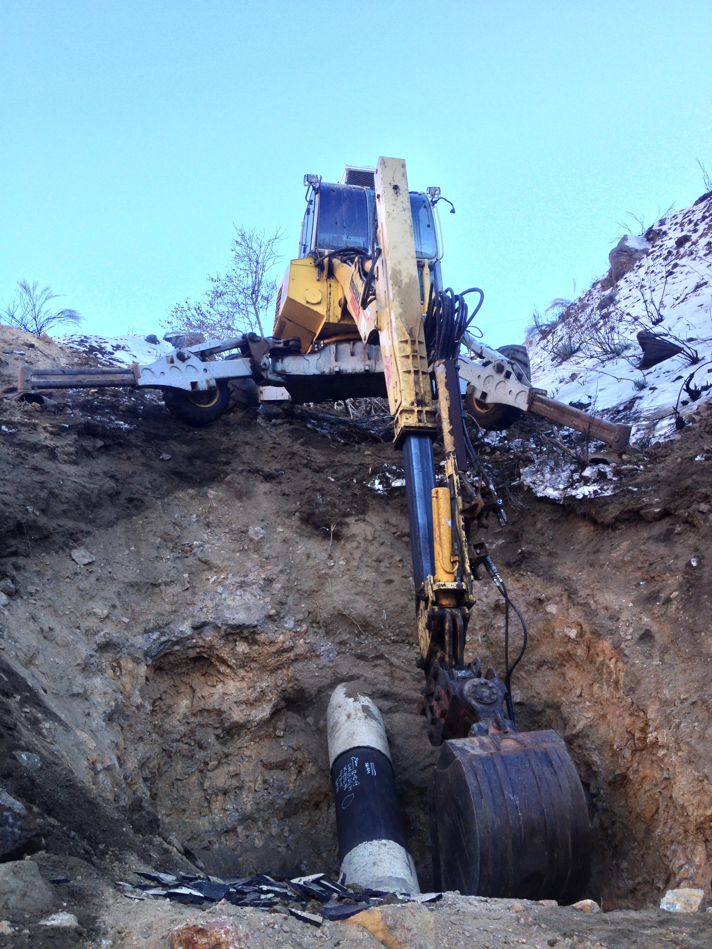 2013 Fort Tejon Oil pipeline Inspection