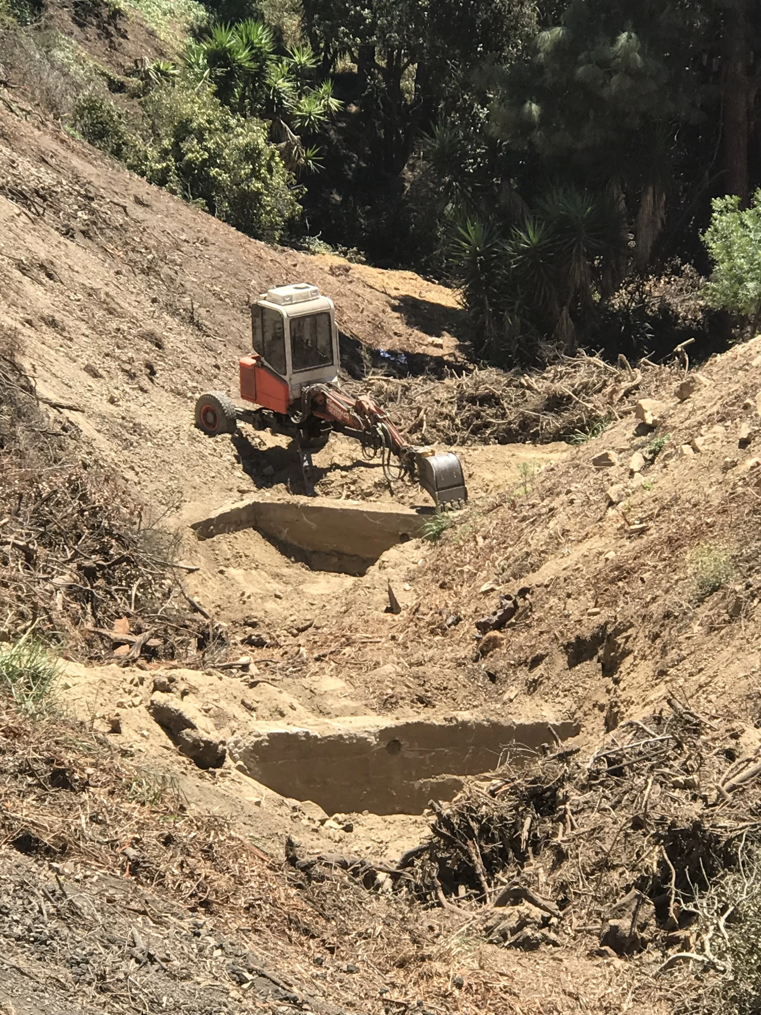  Catch Basin clean out in Canyon Bel Aire Jun 2018 