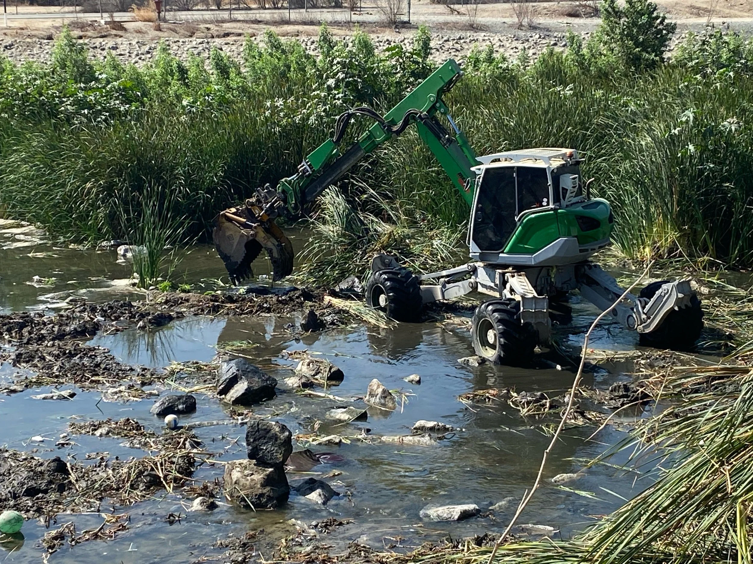  River clean out September 2025 to current 