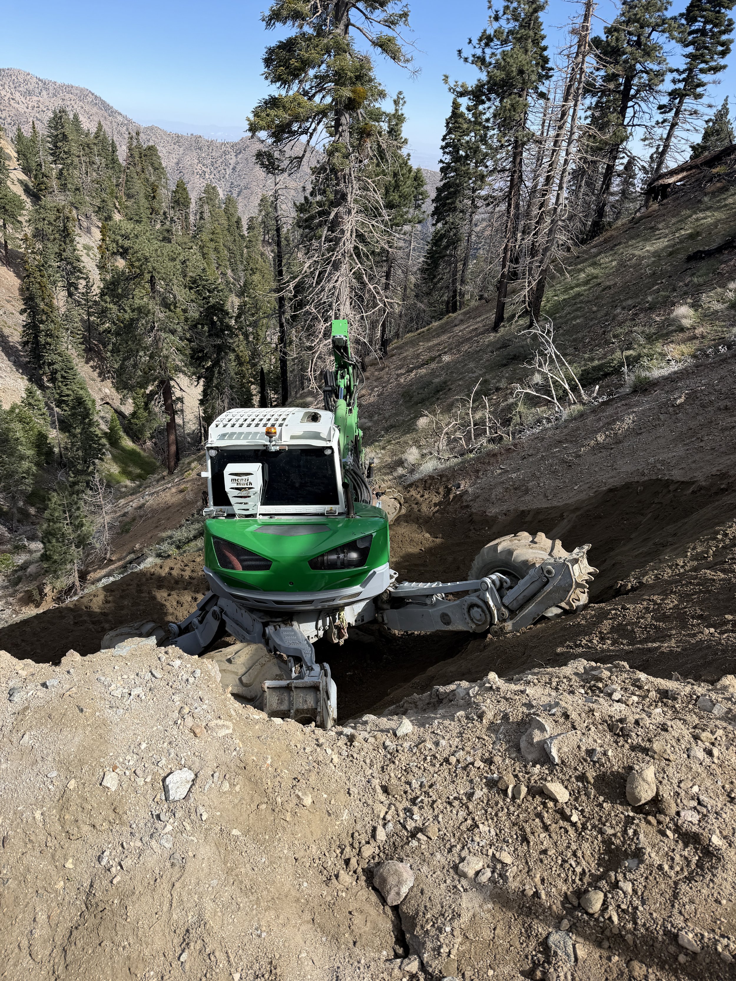 April 2026 Finish slope rebuild