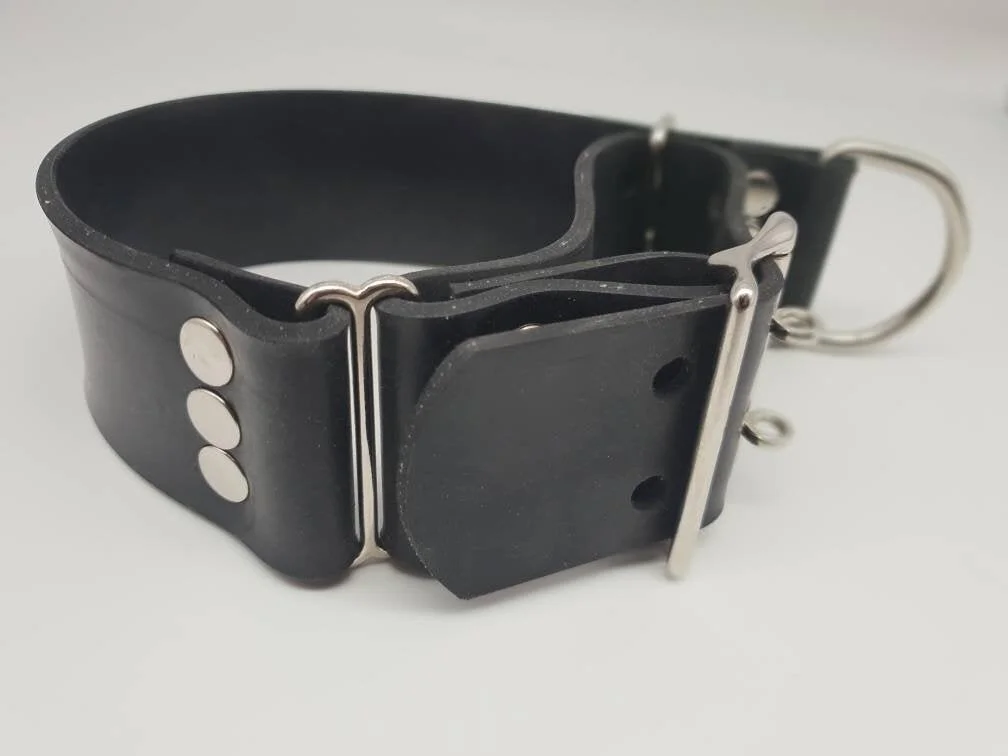 Rubber Choking / Asphyxiation Training Collar 