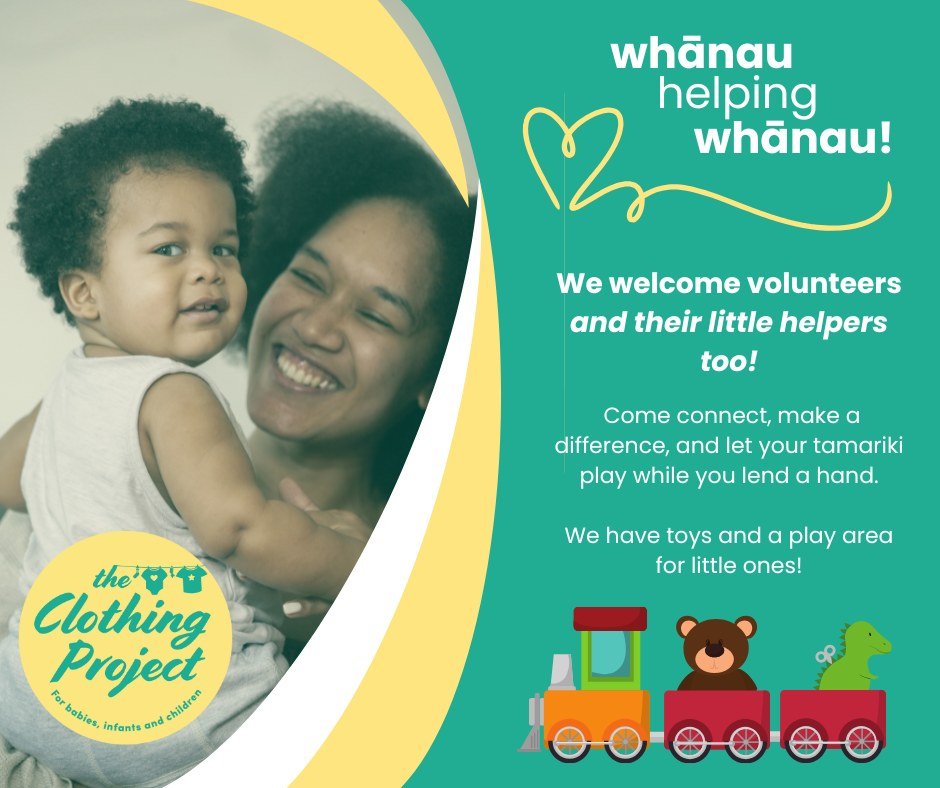 ✨ Whānau Helping Whānau ✨
Are you a mum or caregiver with a bit of time to spare and a heart for helping others? We’d love to have you on our volunteer team! 💛
We know how tricky it can be to juggle little ones and life, so we’ve create