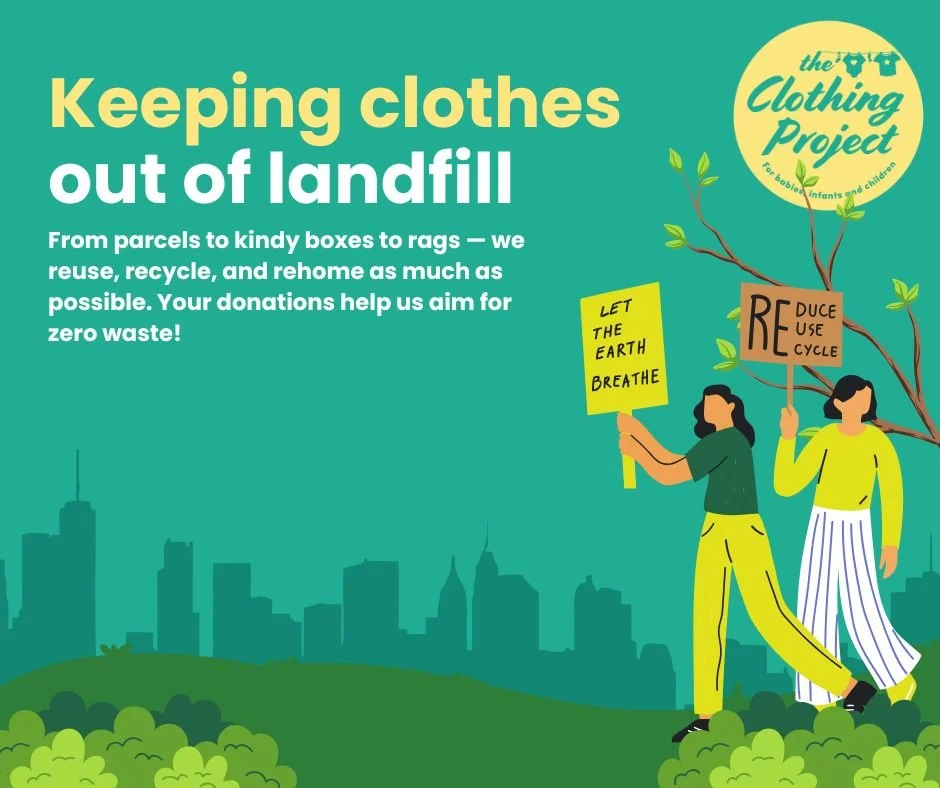 How we aim for minimal waste β»οΈ
With fast fashion sending so much clothing to landfill, we do everything we can to give your donations a second (or third!) life:
π Quality children’s clothing goes straight to local whΔnau who need it.
π§© Item