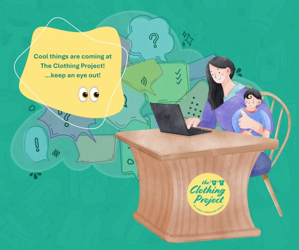 We're busily working away behind the scenes here at The Clothing Project so social media hasn't been as regular as it normally is, sorry about that! But we've got lots of cool things coming very soon so be sure to keep an eye out and feel free to sha