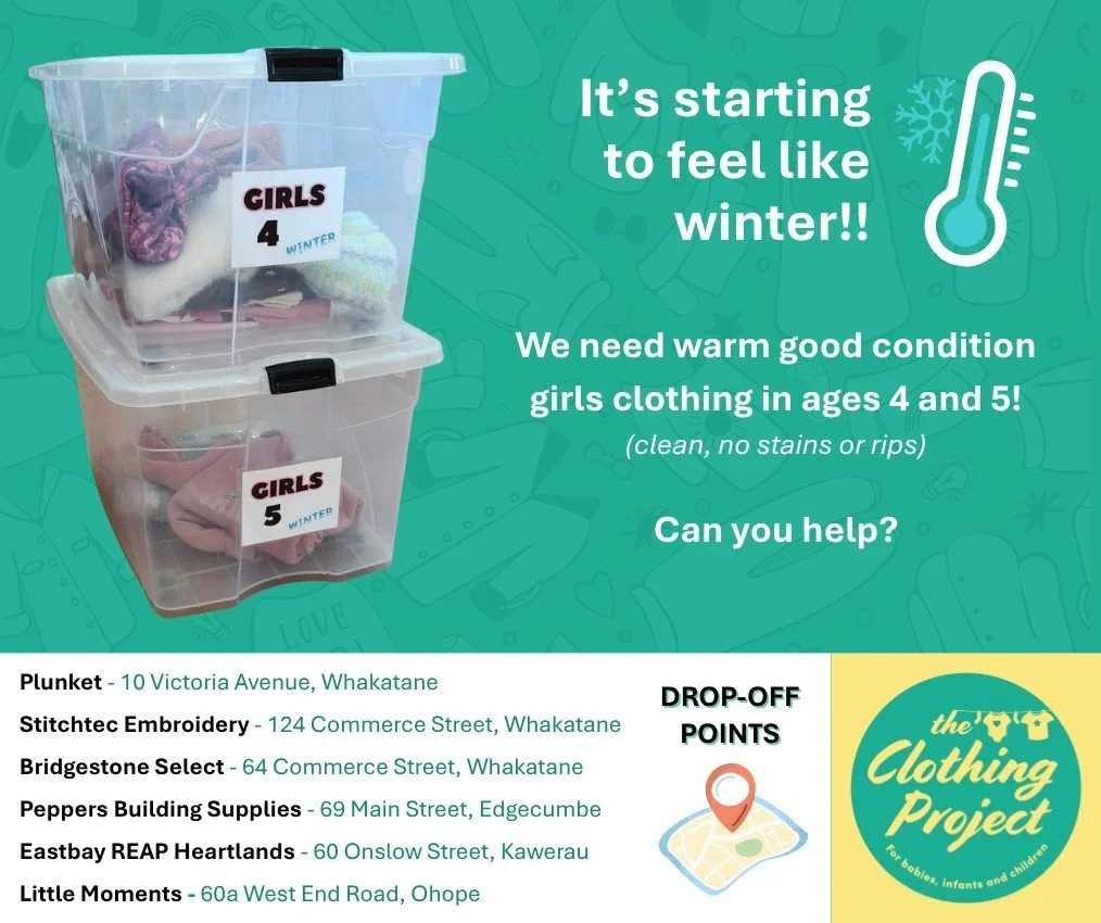BRRRR&hellip; it&rsquo;s definitely starting to feel like winter out there! ❄️

As the temperatures drop, more local tamariki are needing access to warm winter clothing &mdash; and right now, we&rsquo;re especially short on girls&rsquo; clothing in s