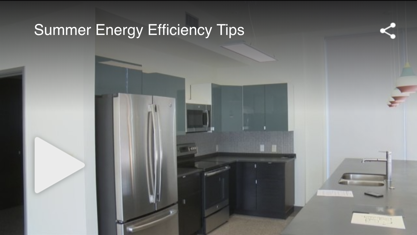 Summer Energy Efficiency Tips