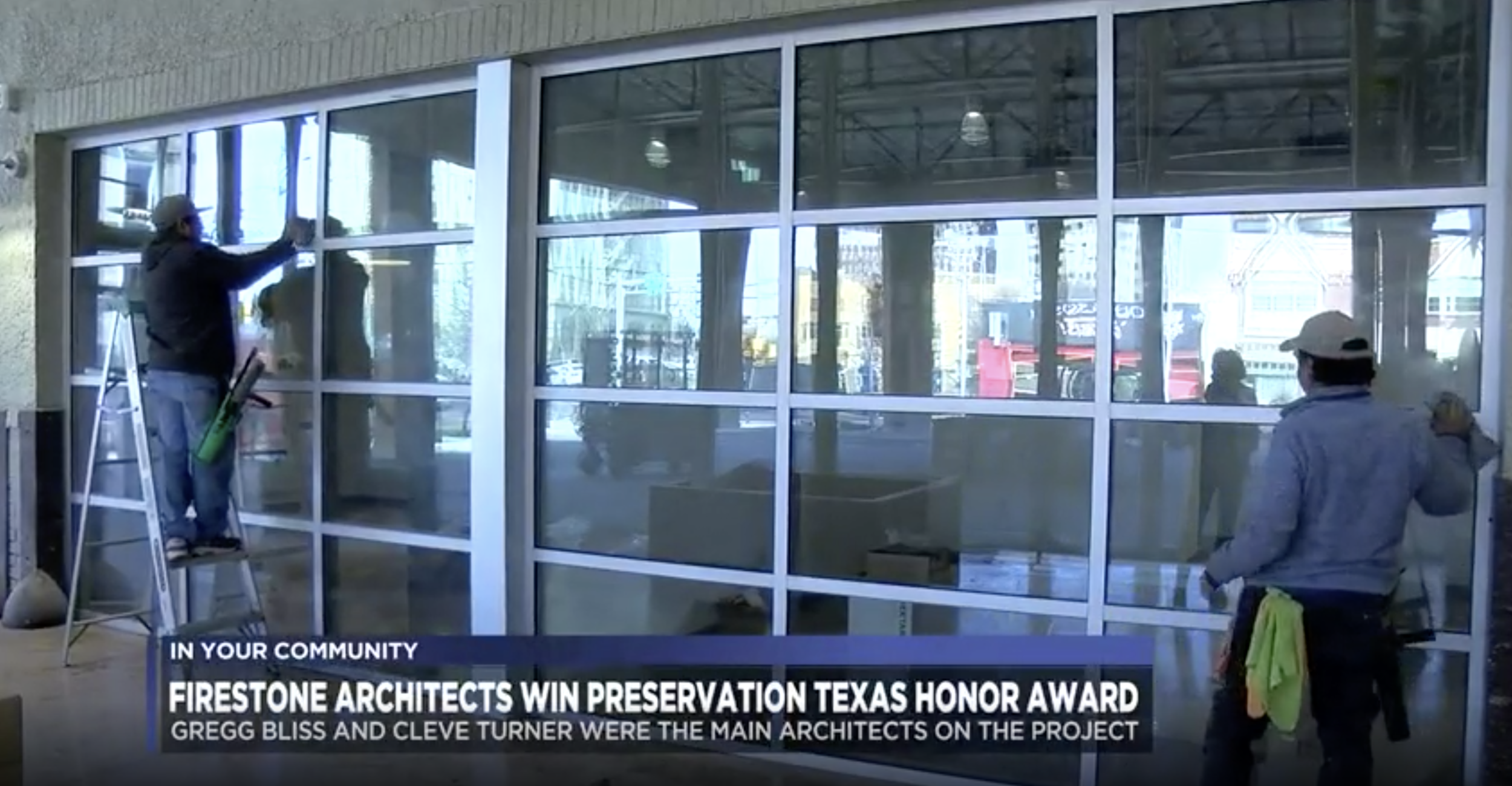 Firestone Amarillo architects honored with Texas preservation award