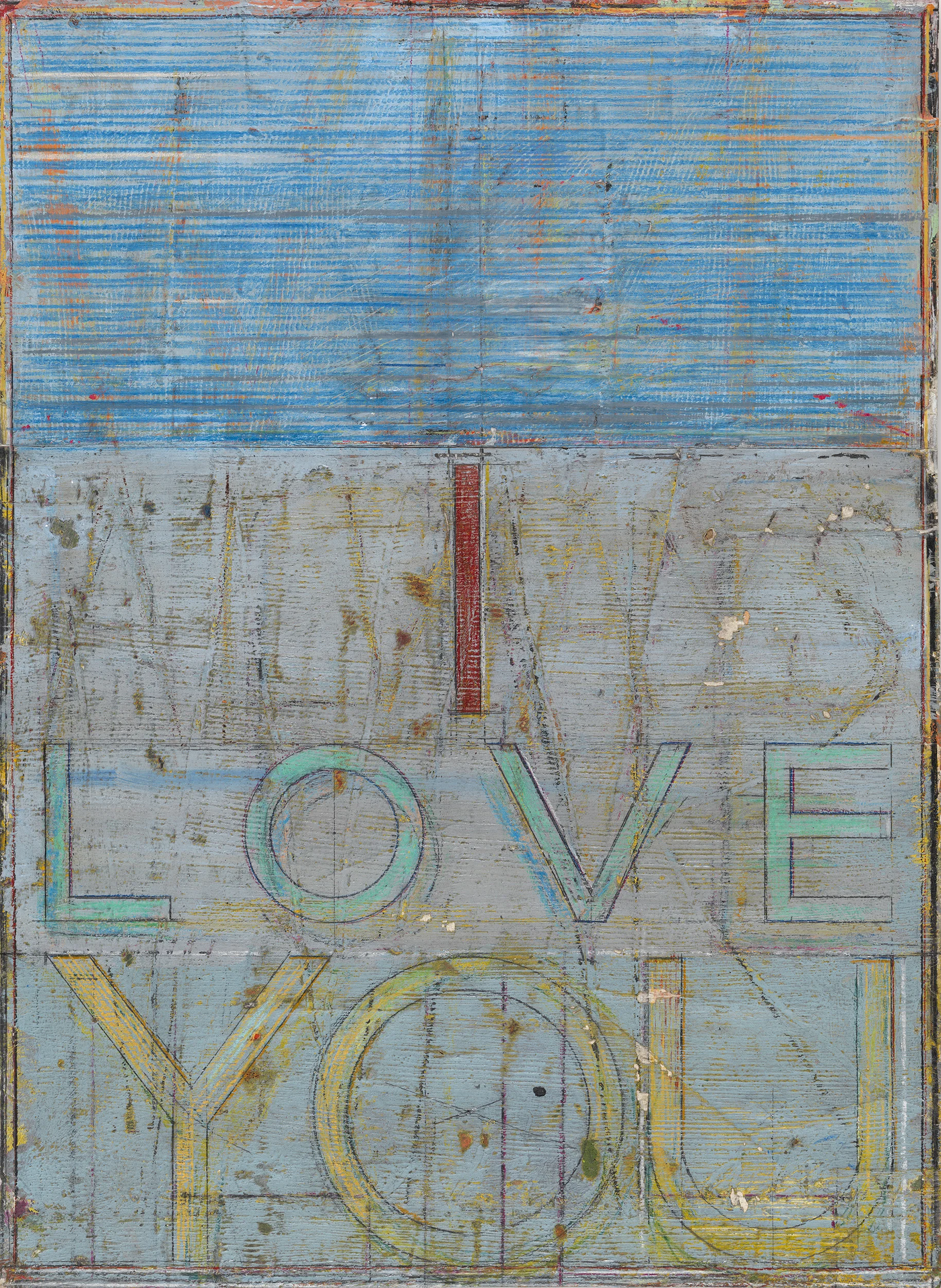 I love you (48x35cm) 1987