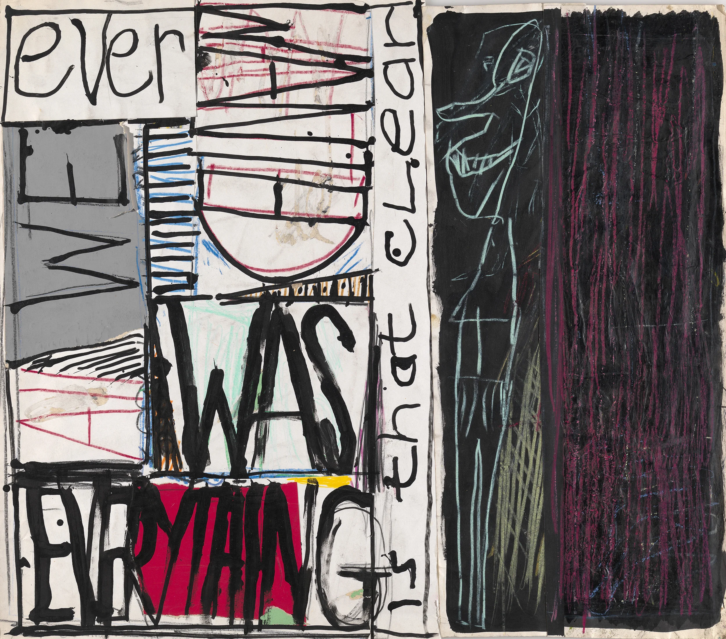 All we ever wanted (61x69cm) 1986