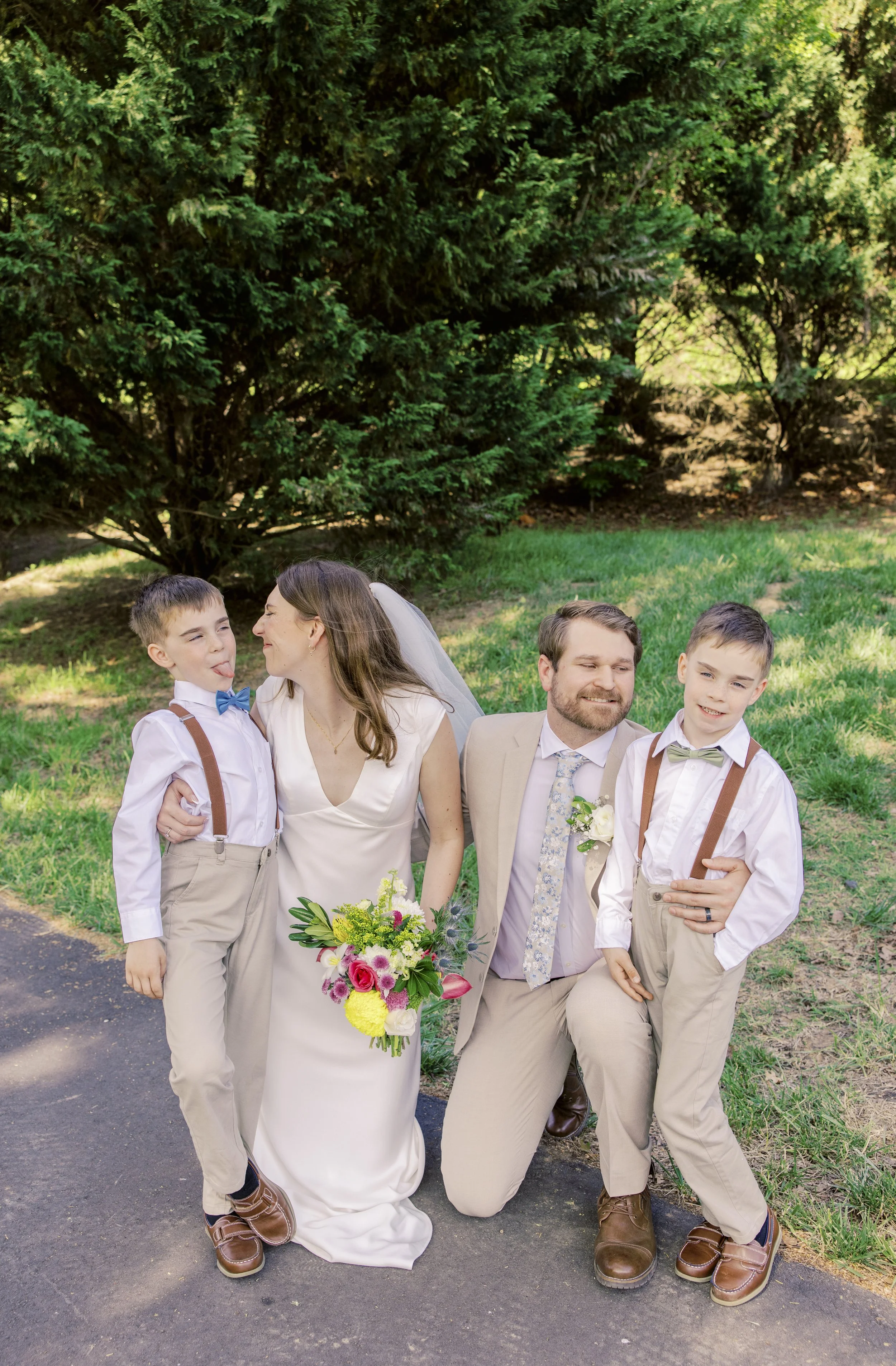 Intimate Wedding in Asheville North Carolina on French Broad River